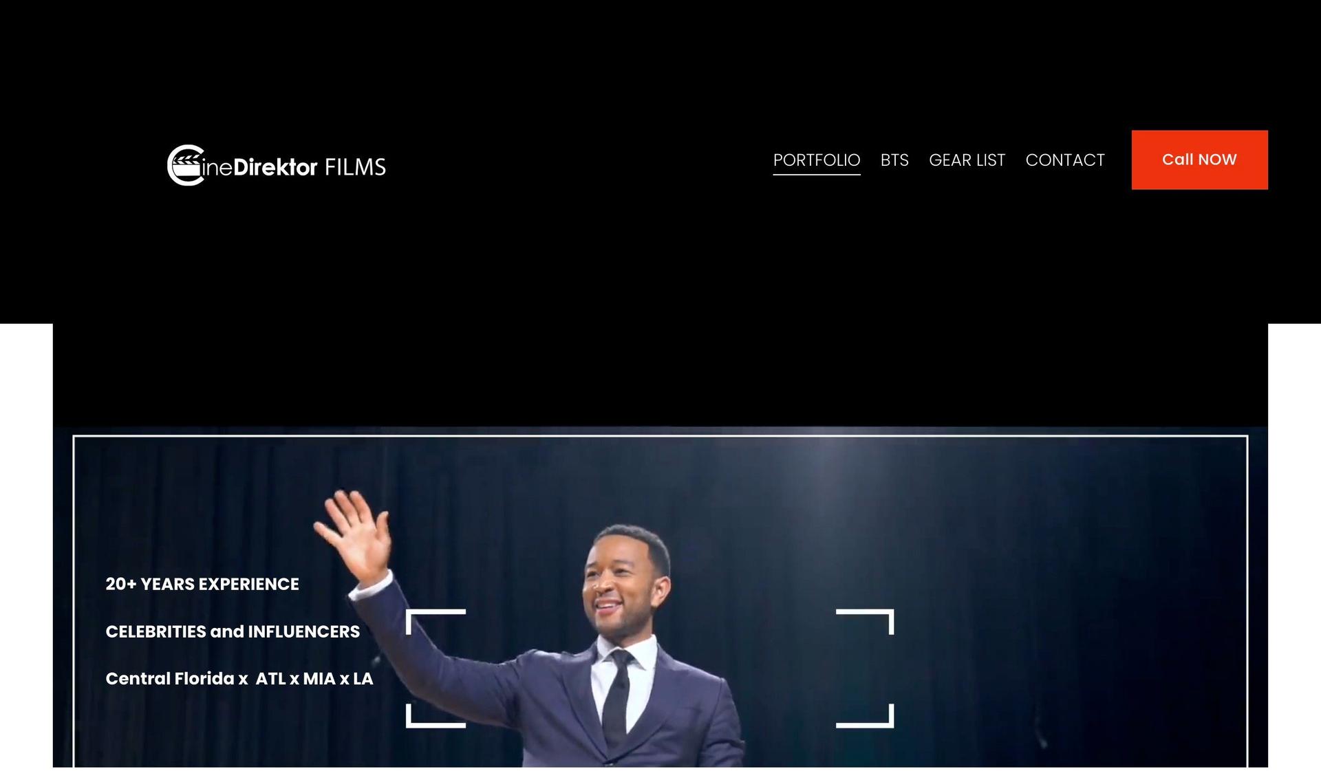 Cinedirektor-video portfolio websites