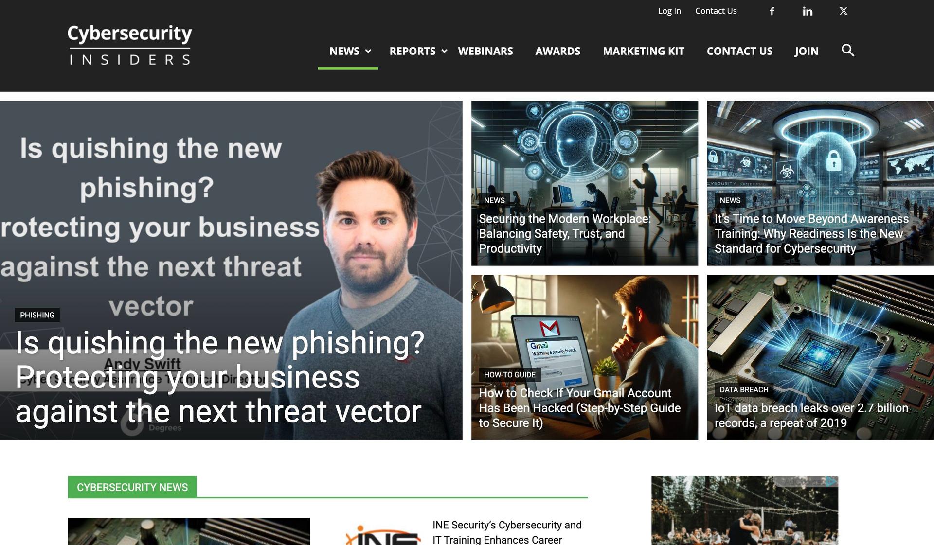 Cybersecurity Insiders-cybersecurity websites