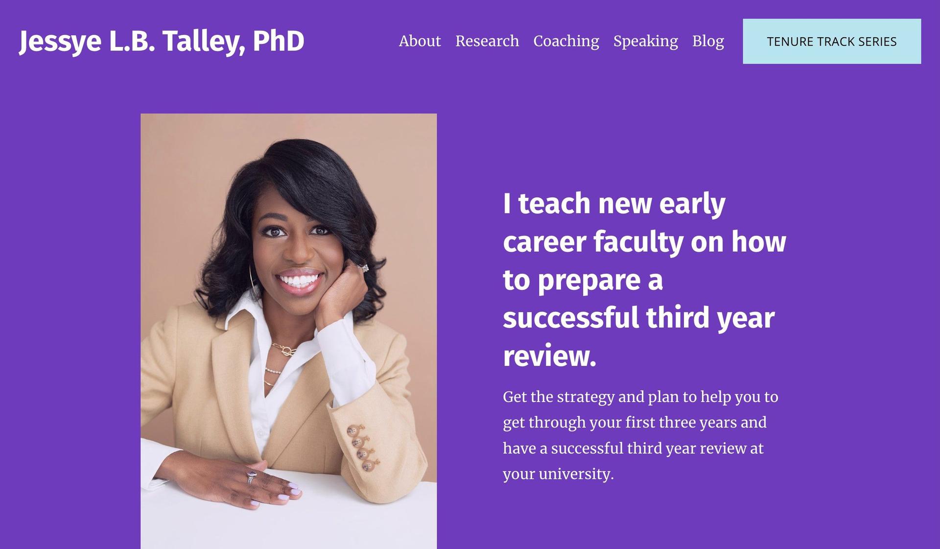 Jessye Elbtalley-personal academic websites