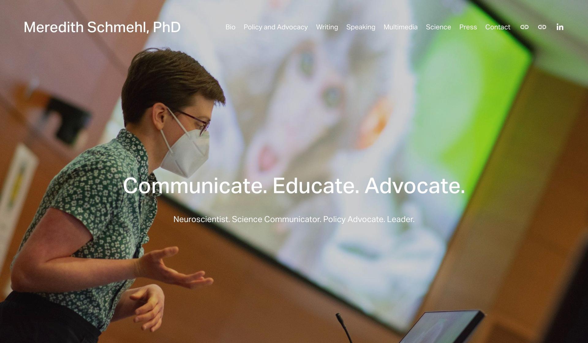 Meredith Schmehl-personal academic websites