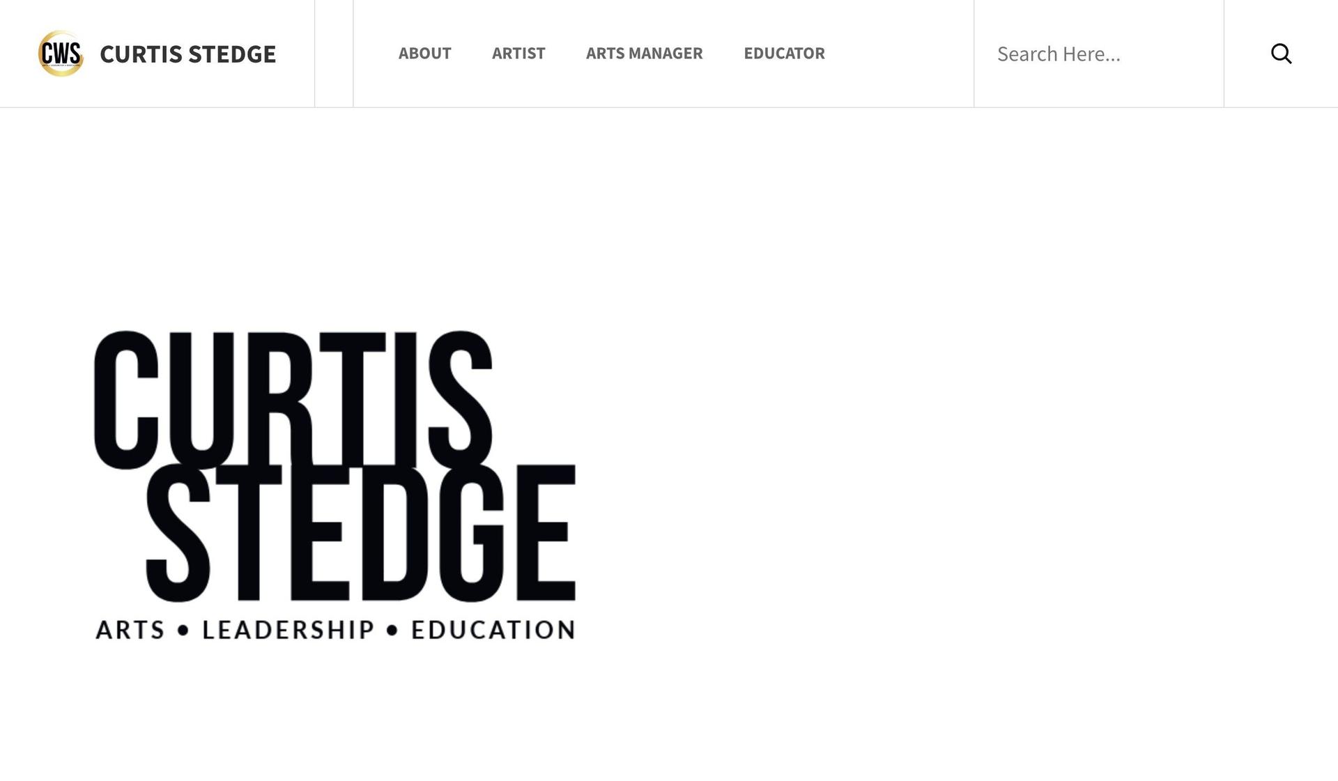Curtis Stedge-personal academic websites