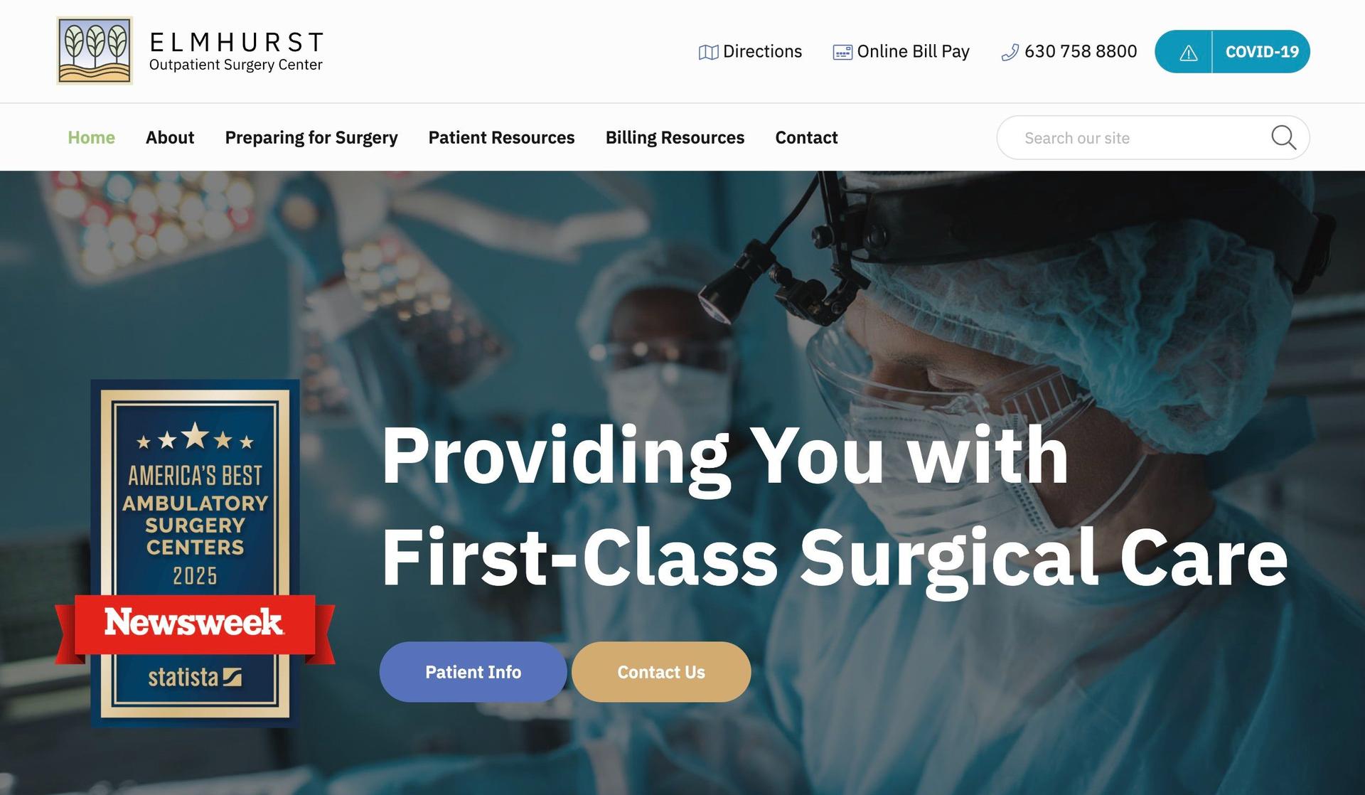 EOSC-medical practice websites