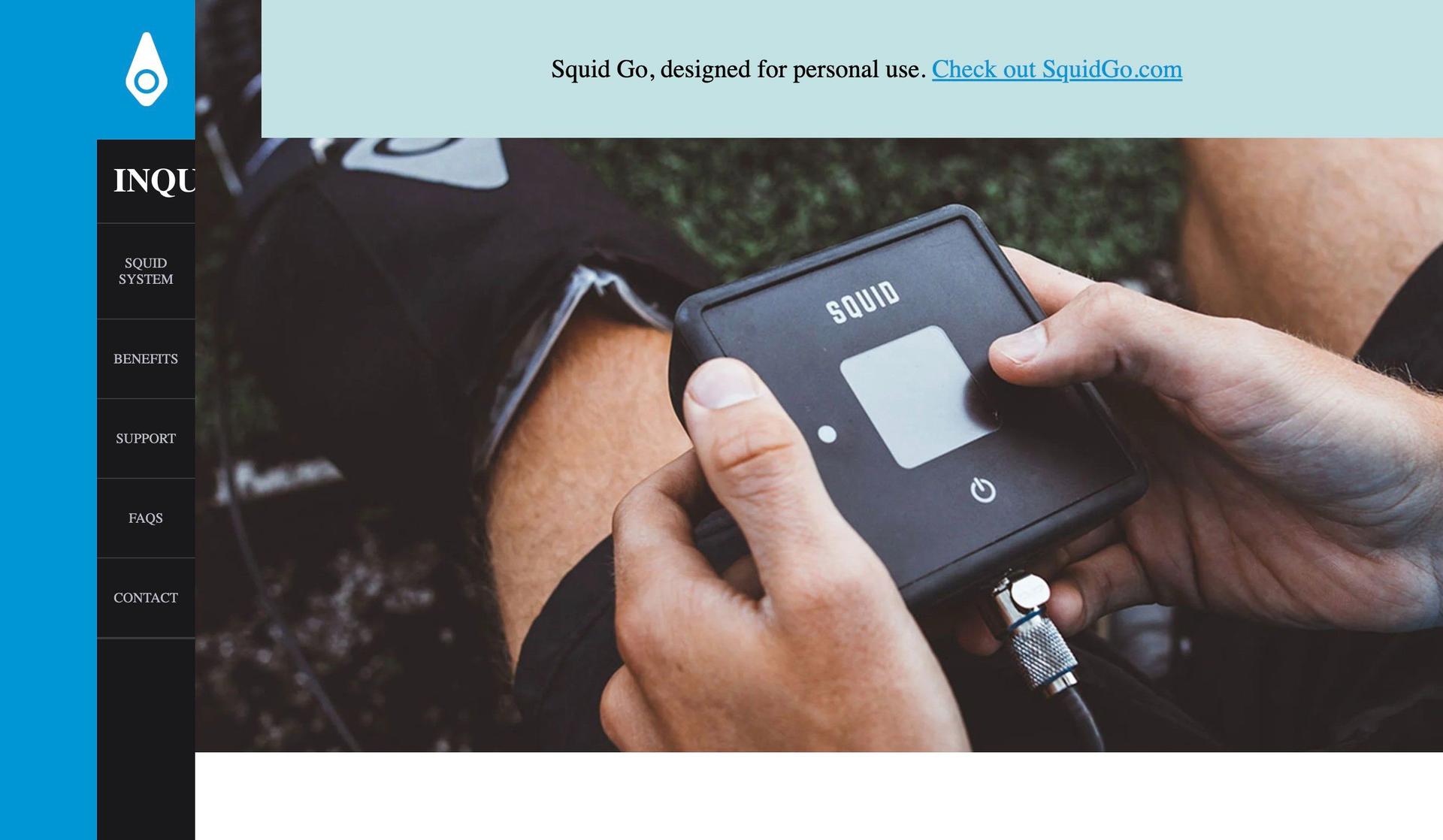 Squid Compression-examples of fixed position navigation