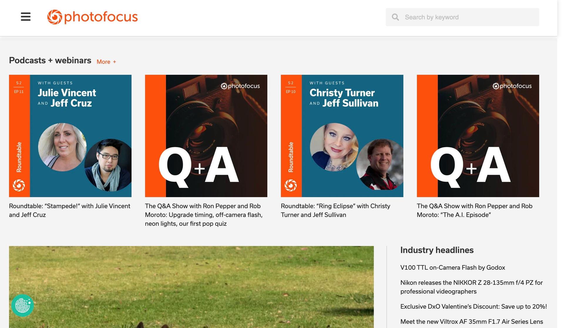 Photofocus-informational websites