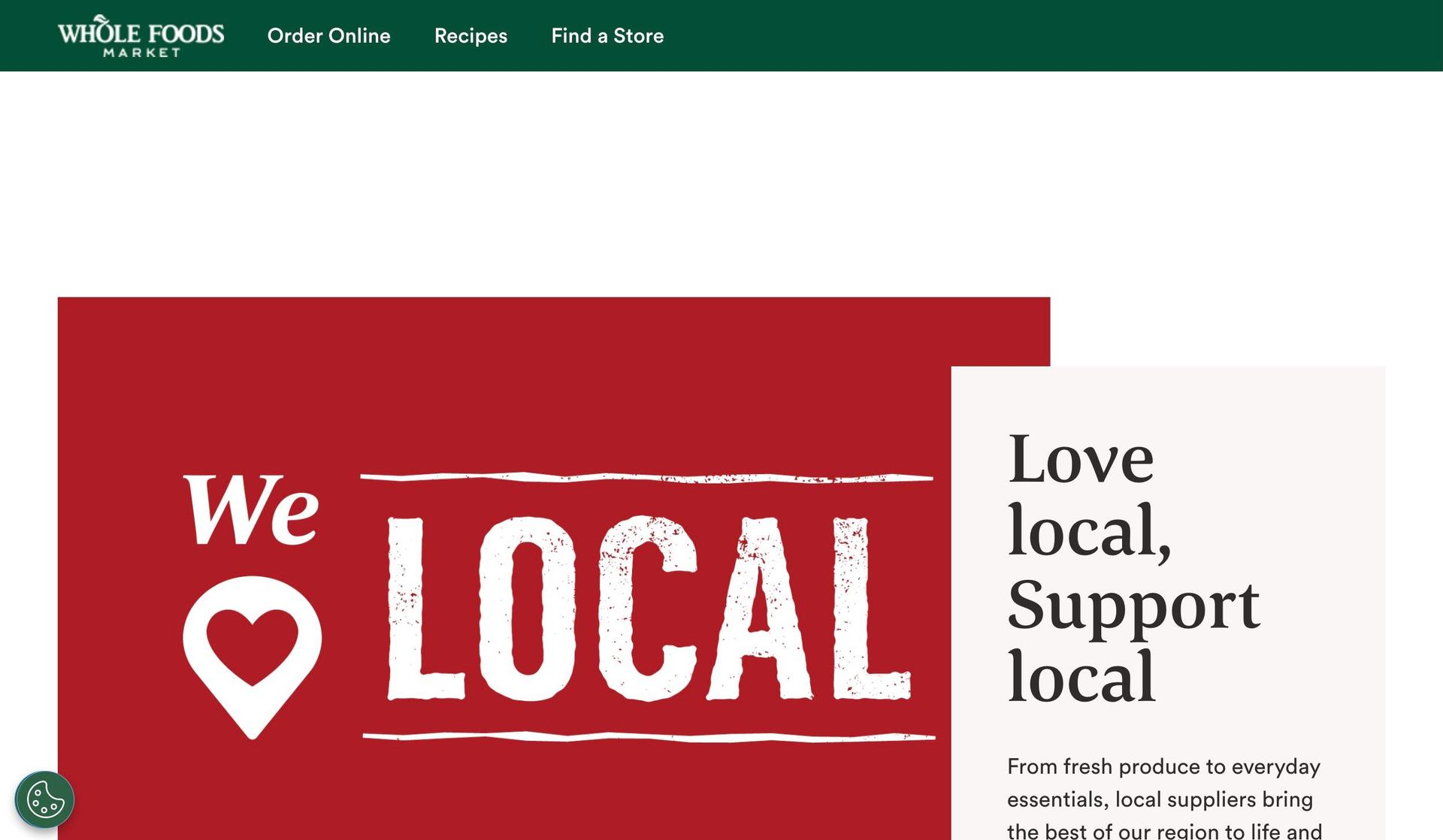 Whole Foods Market UK-examples of accessible websites