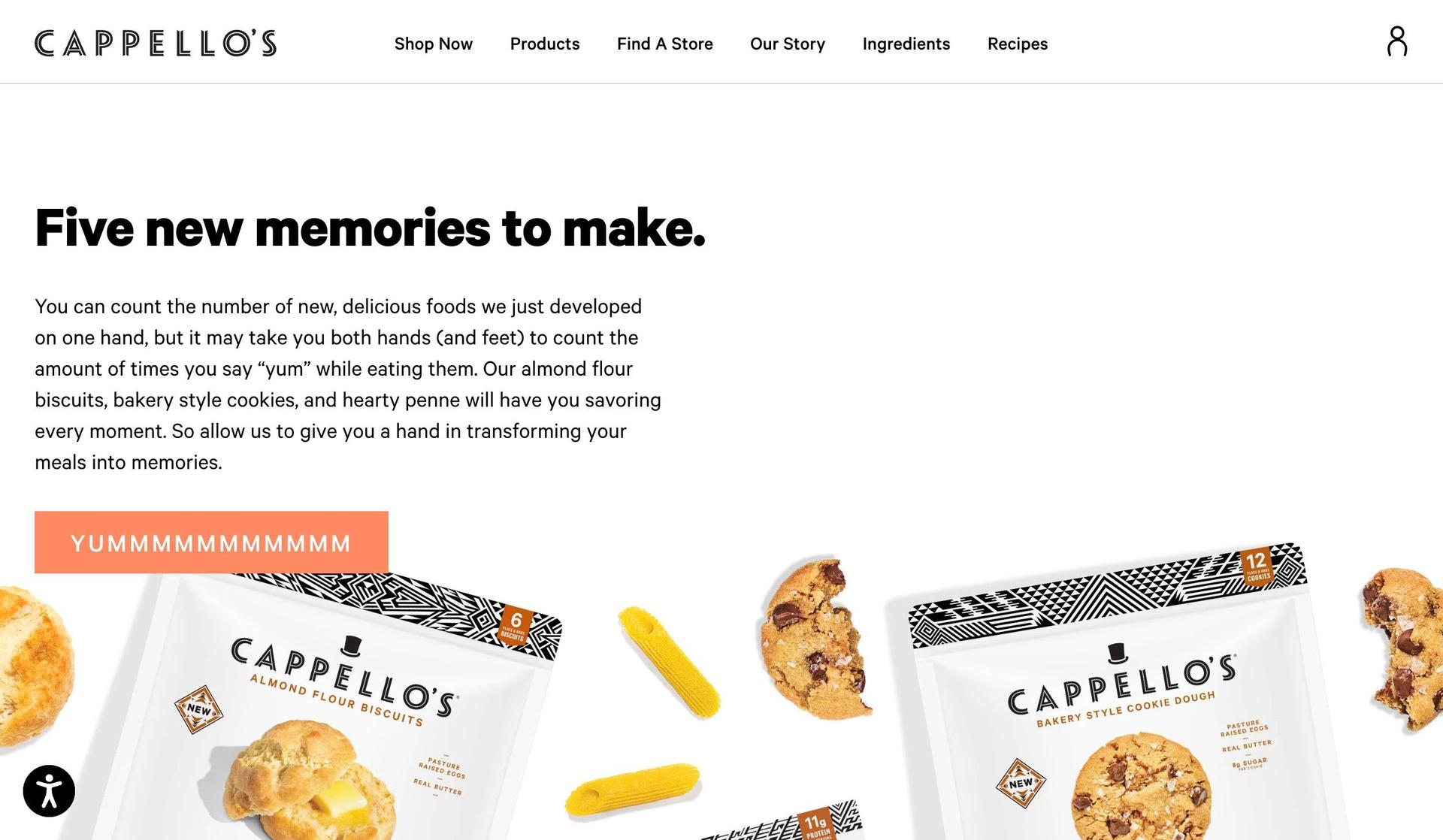 Cappello's-examples of ada compliant websites