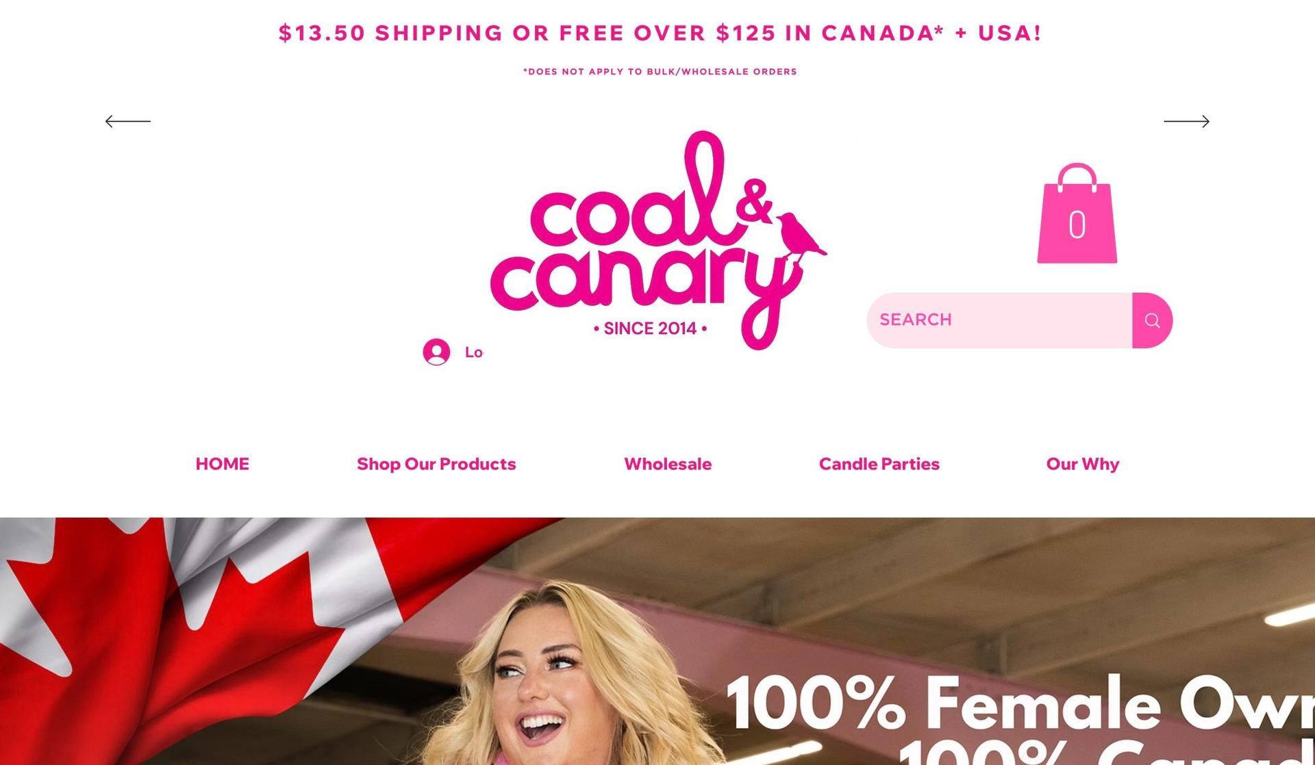 Coal and Canary-lead generation website examples