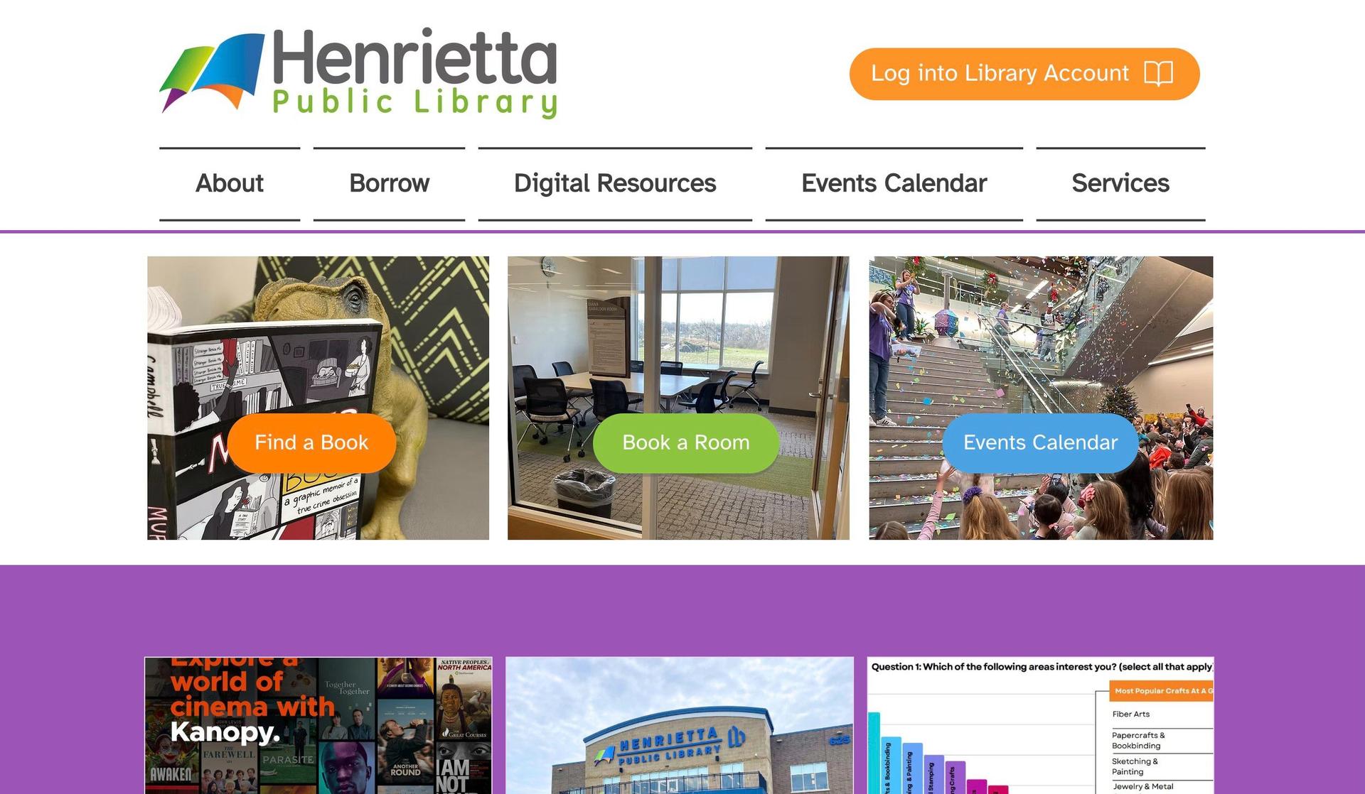 HPL-library website examples