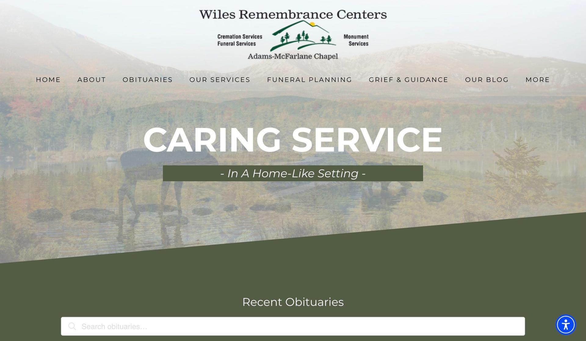 wilescremationcare-online memorial websites