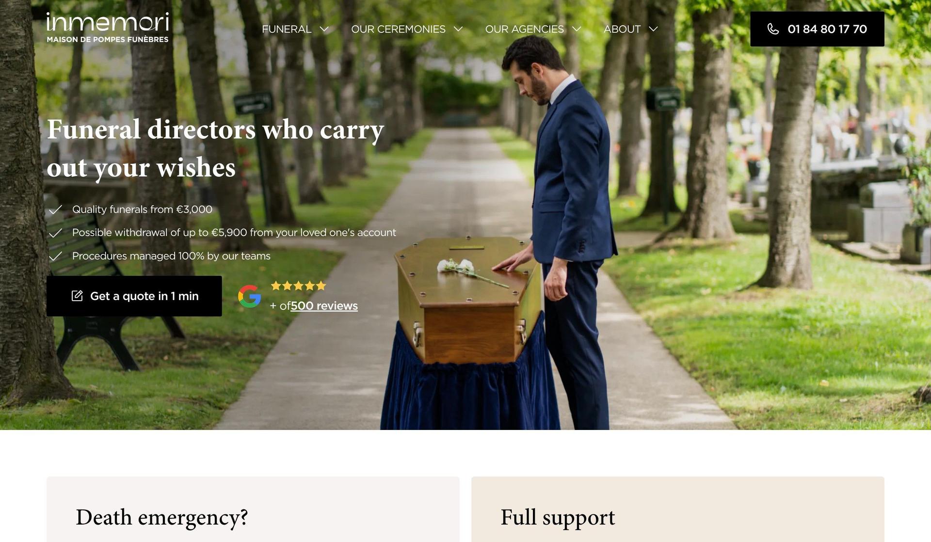 inmemori-online memorial websites