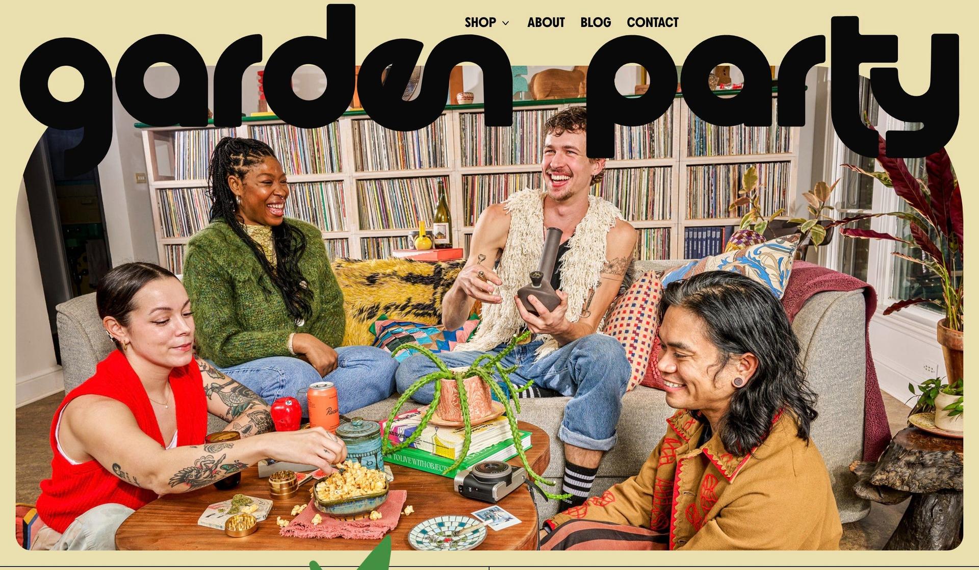 Shop Garden Party-retro websites