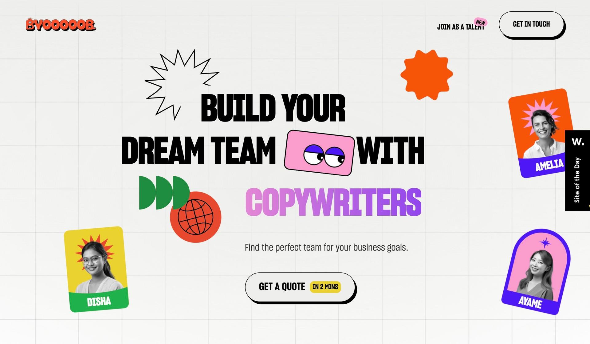 Byooooob-retro websites