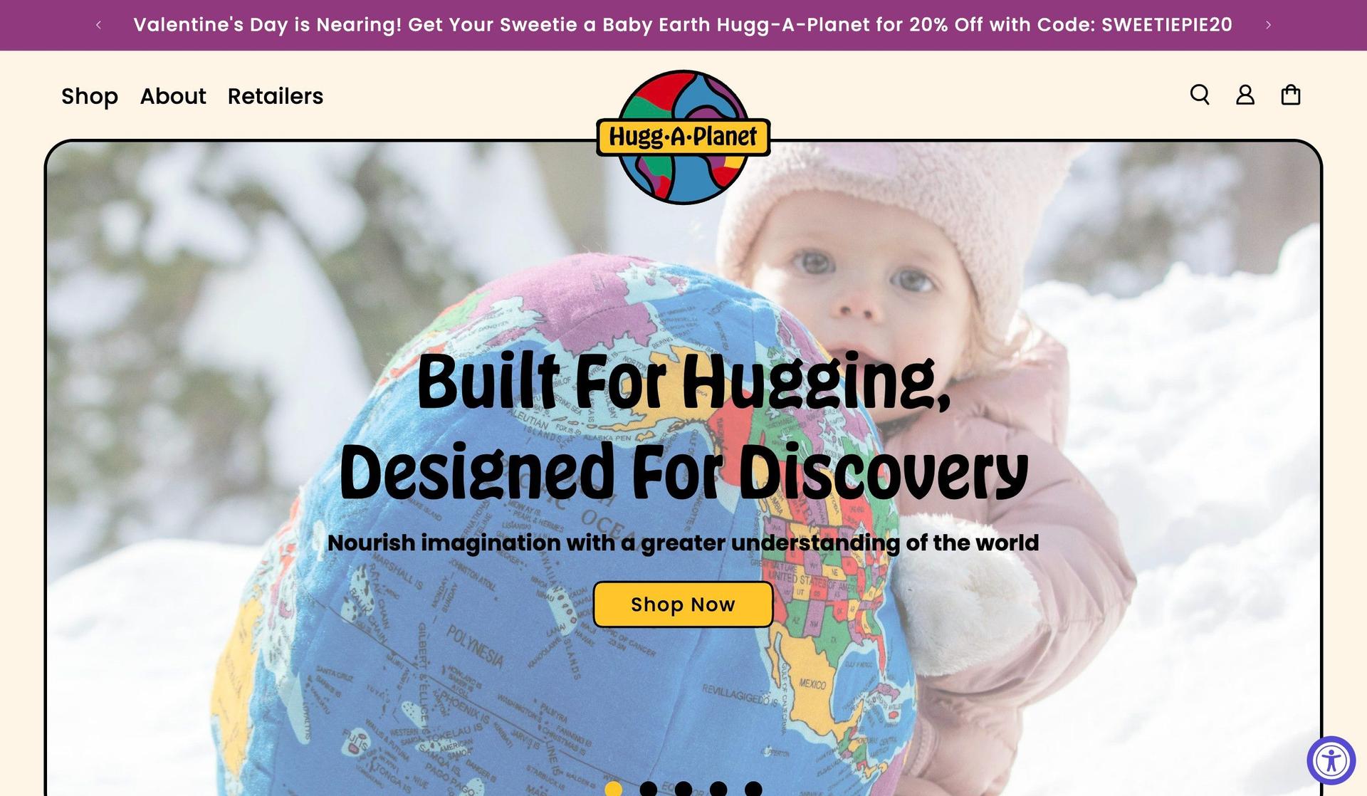 Hugga Planet-retro websites