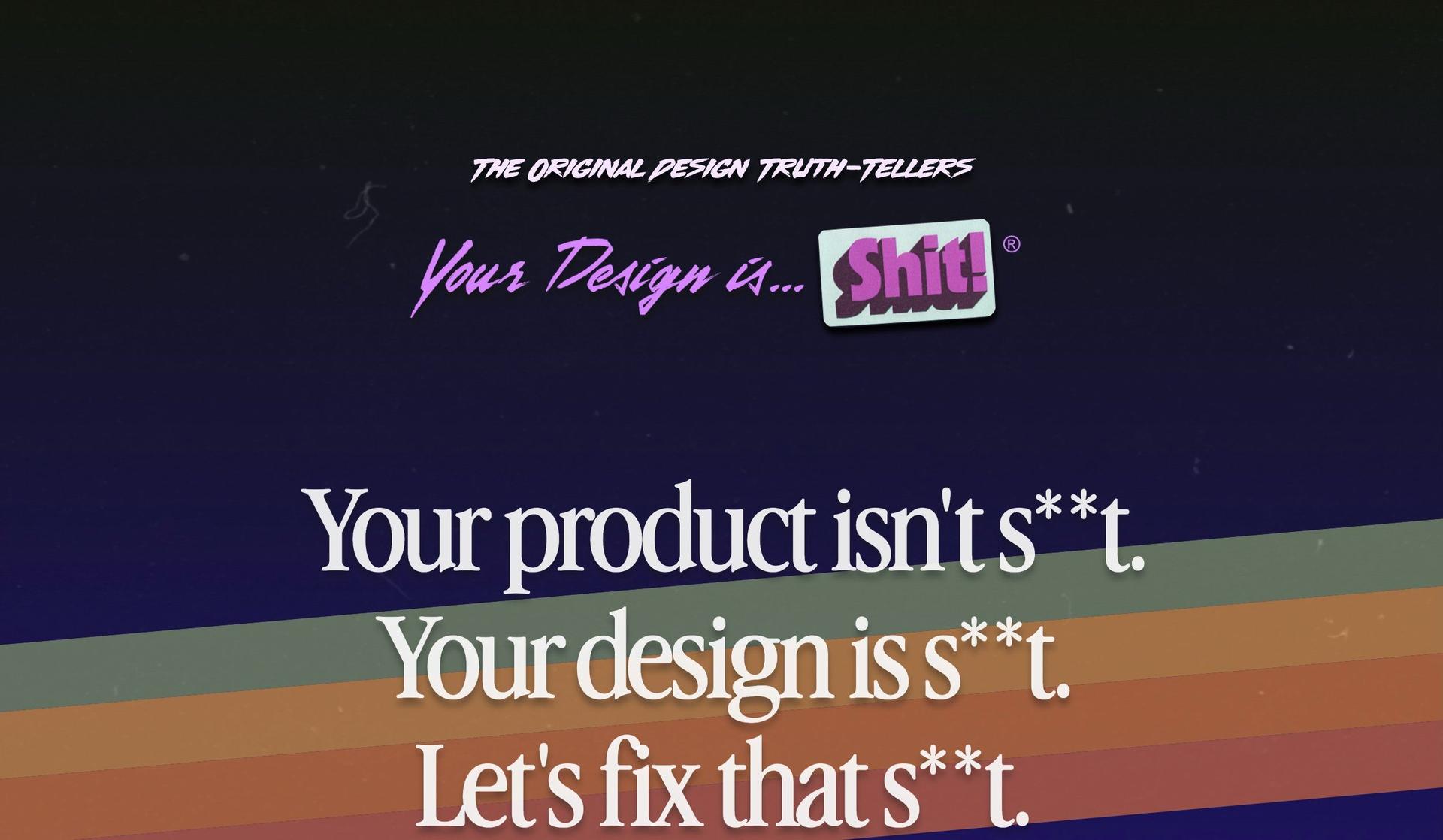 Your Design Is-retro websites