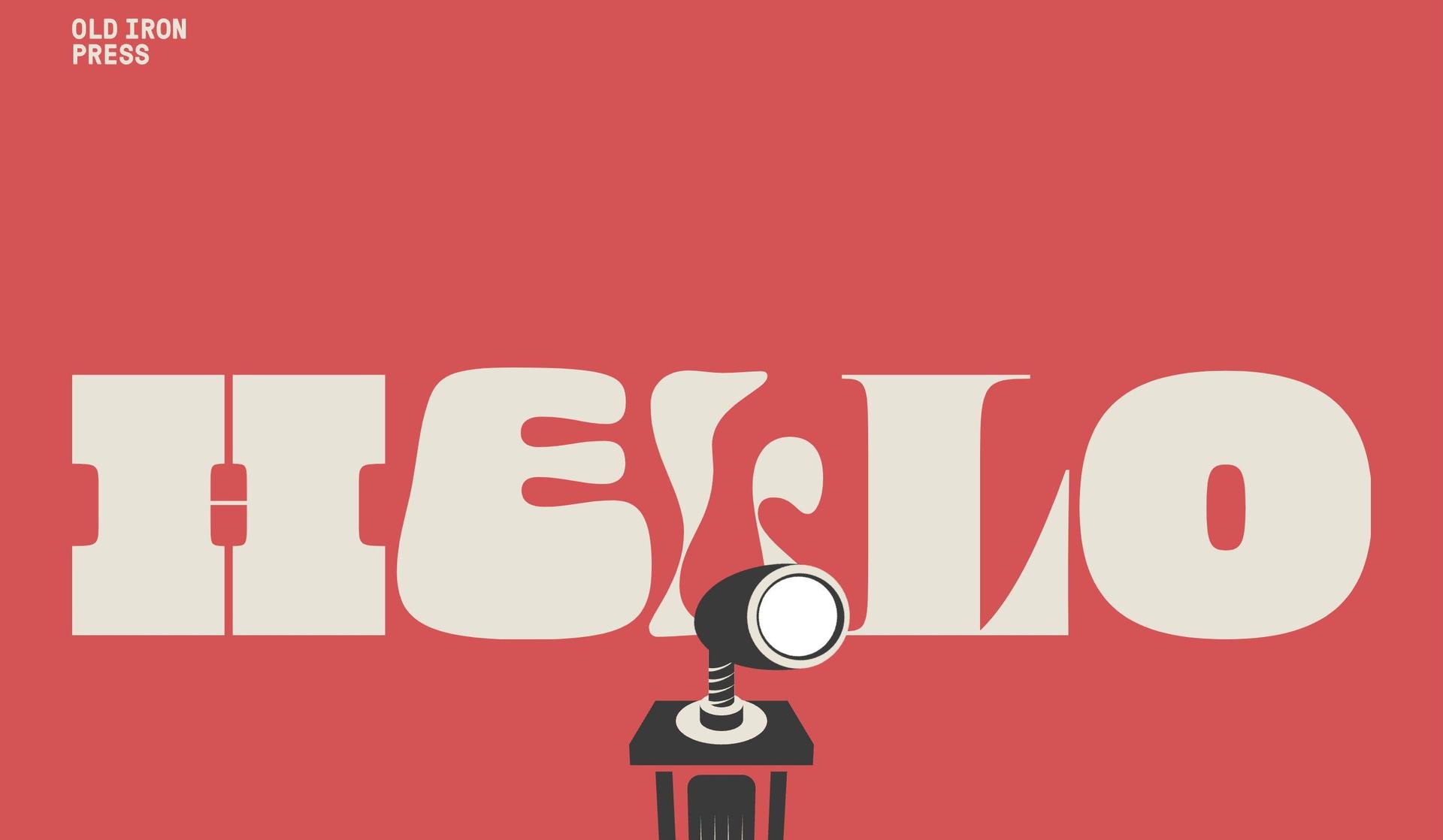 Old Iron Press-retro websites