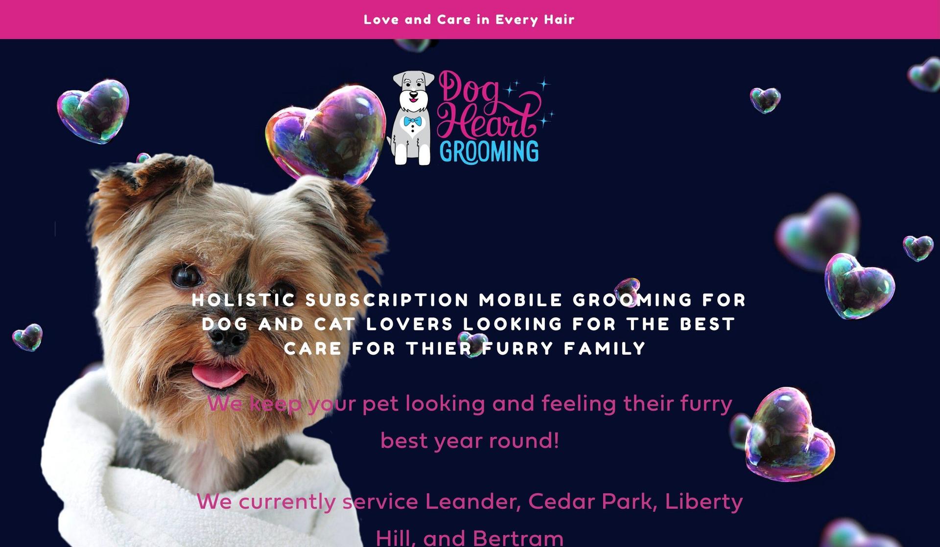 Dog Heart Grooming-dog grooming websites