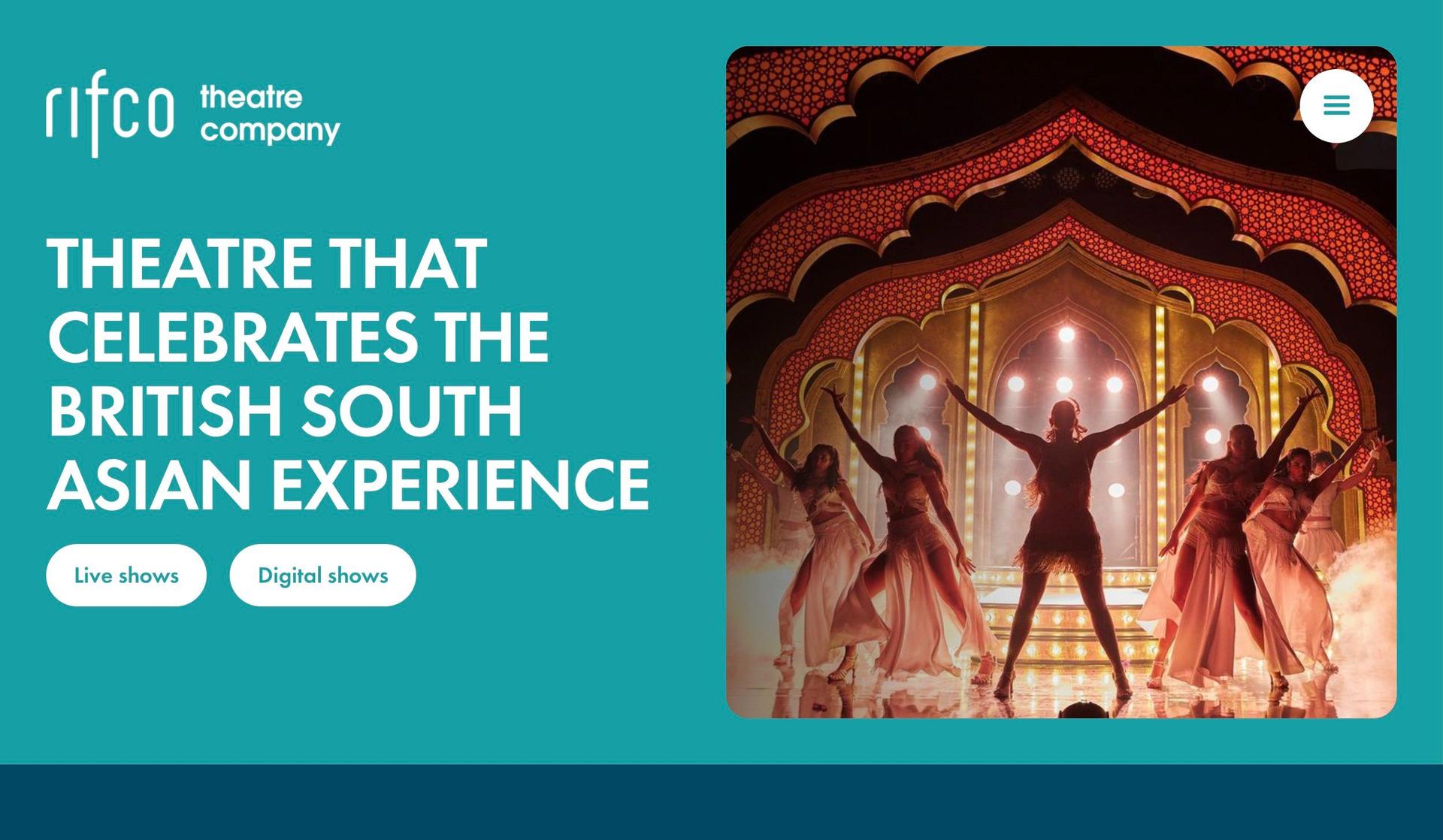Rifco Theatre-theater website examples