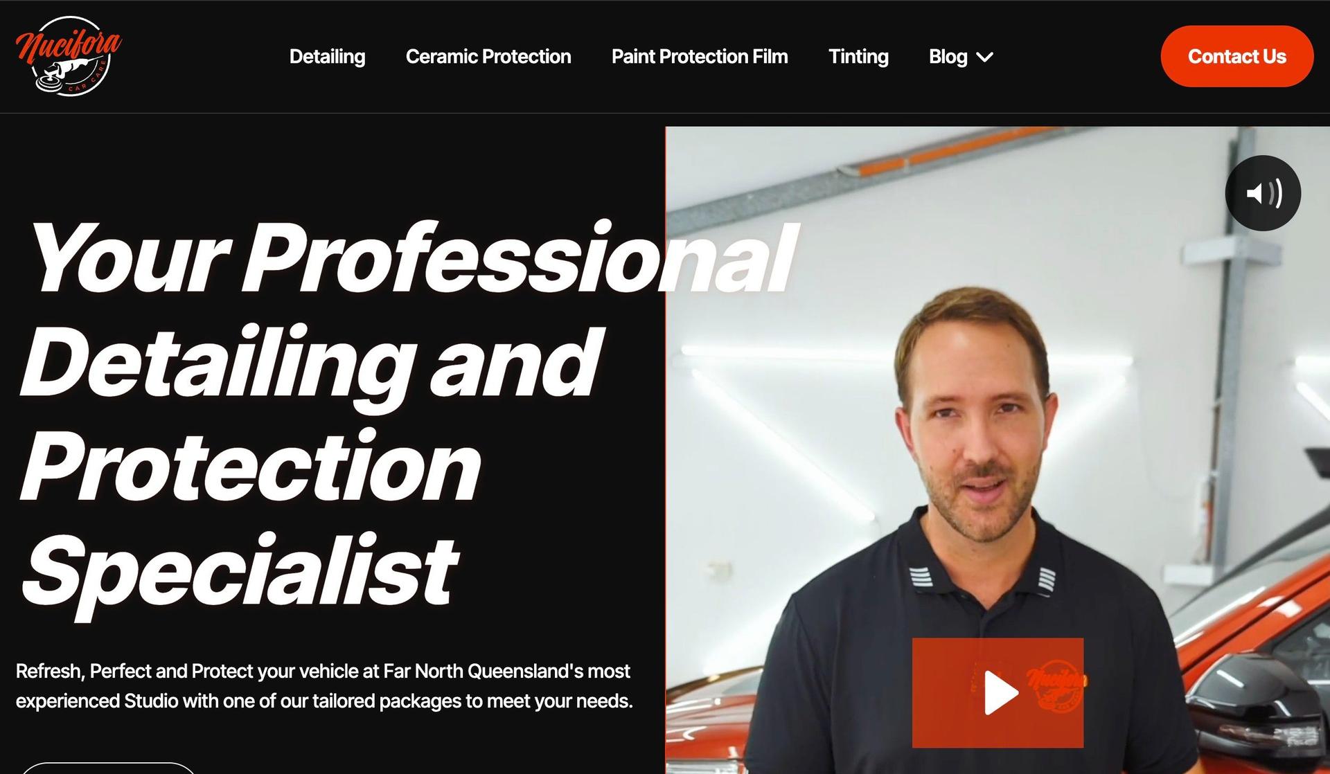 Nucifora Car Care-automotive website design