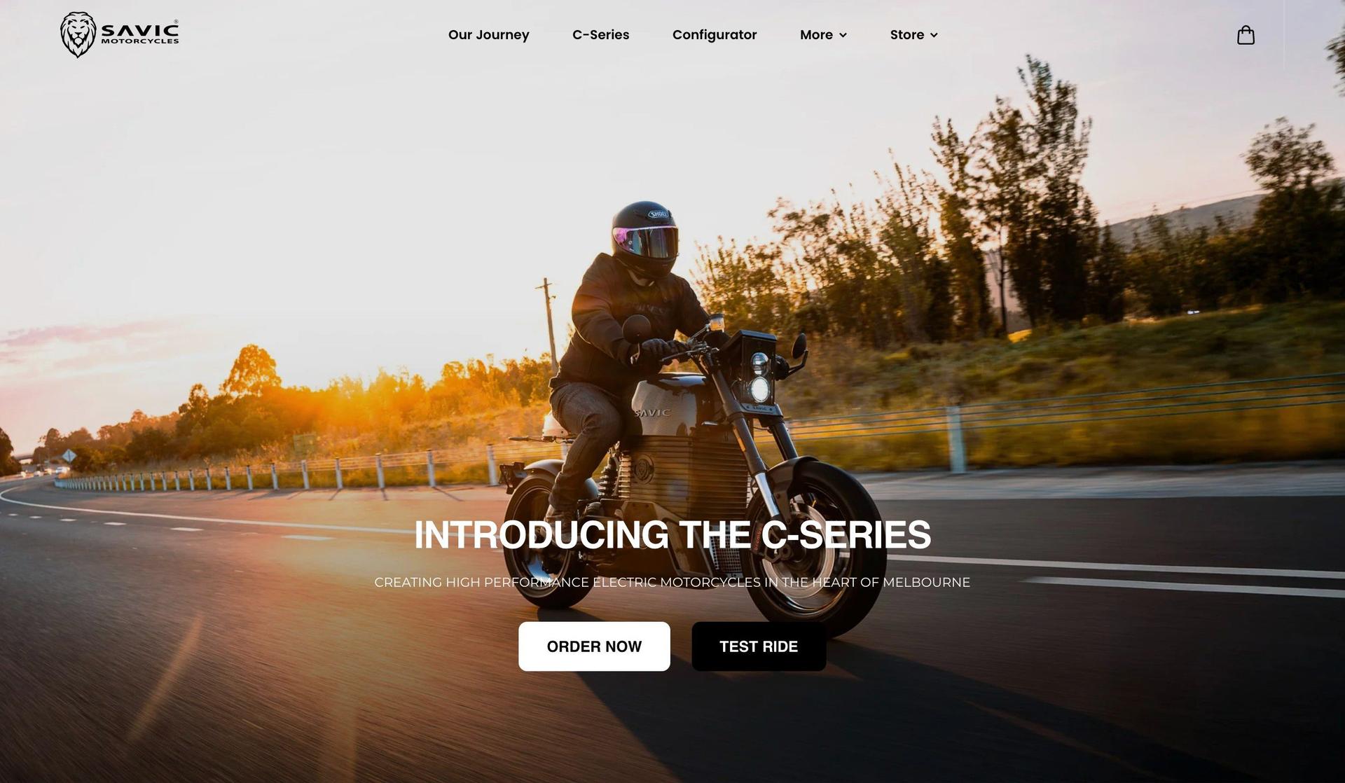 Savic Motorcycles-+3D website examples+