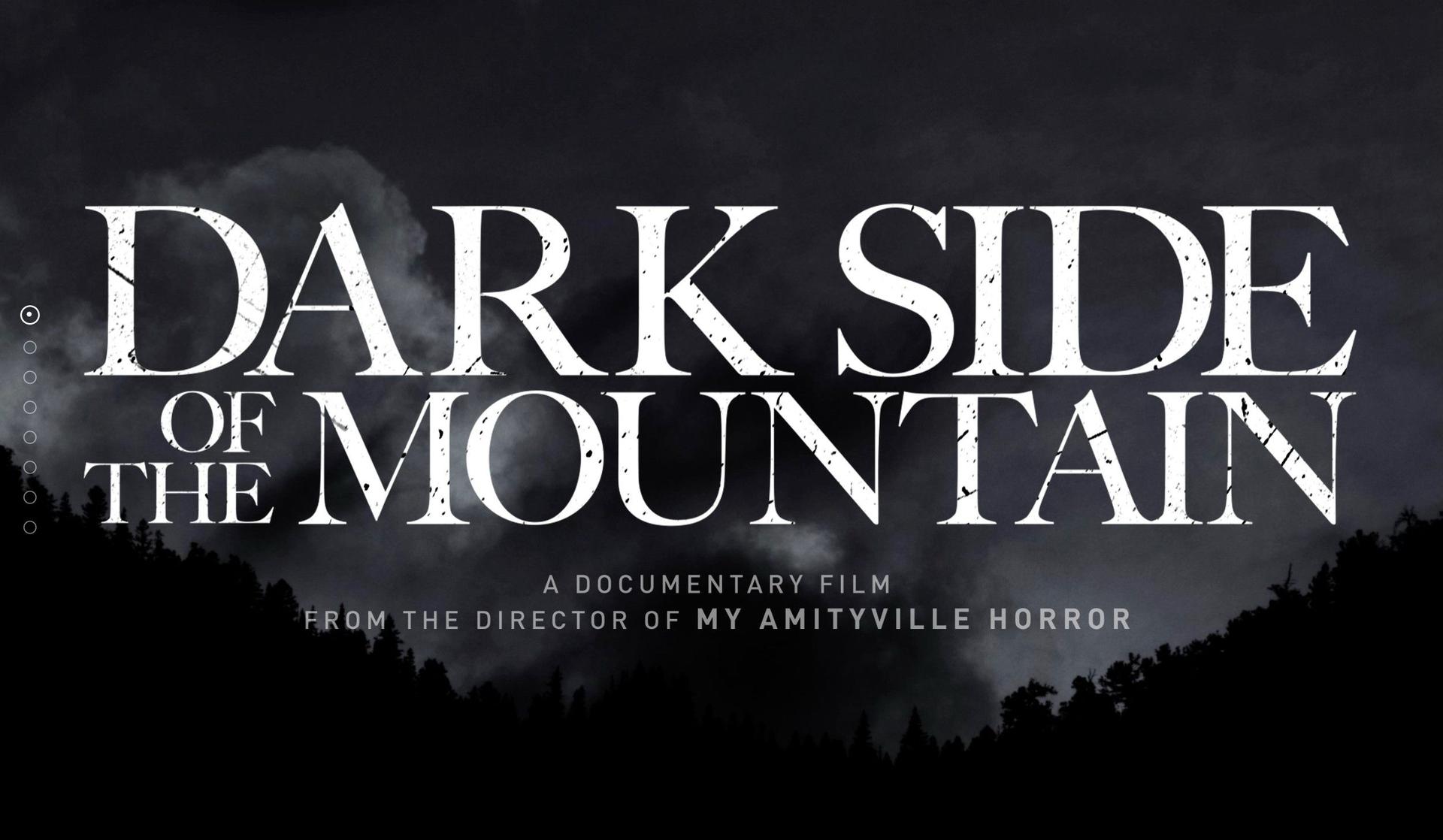 Dark Side Doc-entertainment website examples