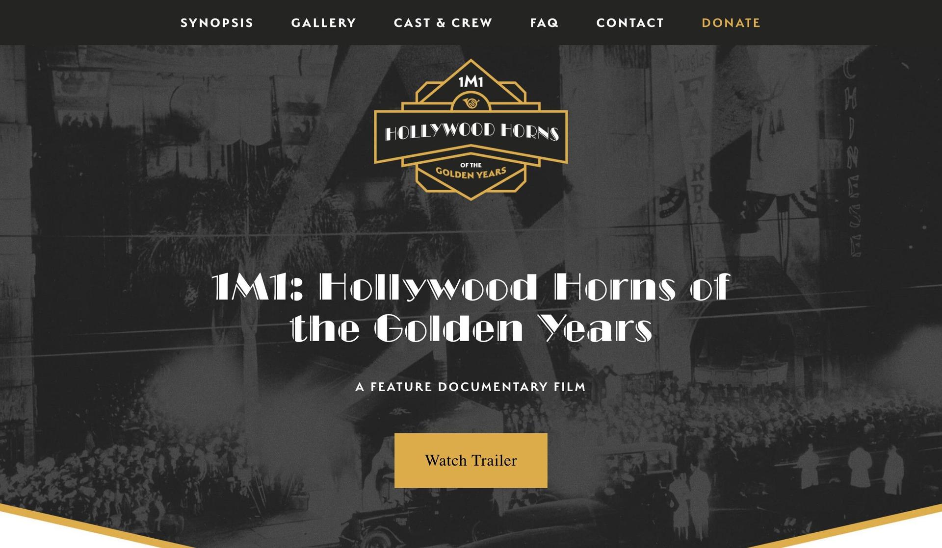 1M1 Hollywood Horns-entertainment website examples