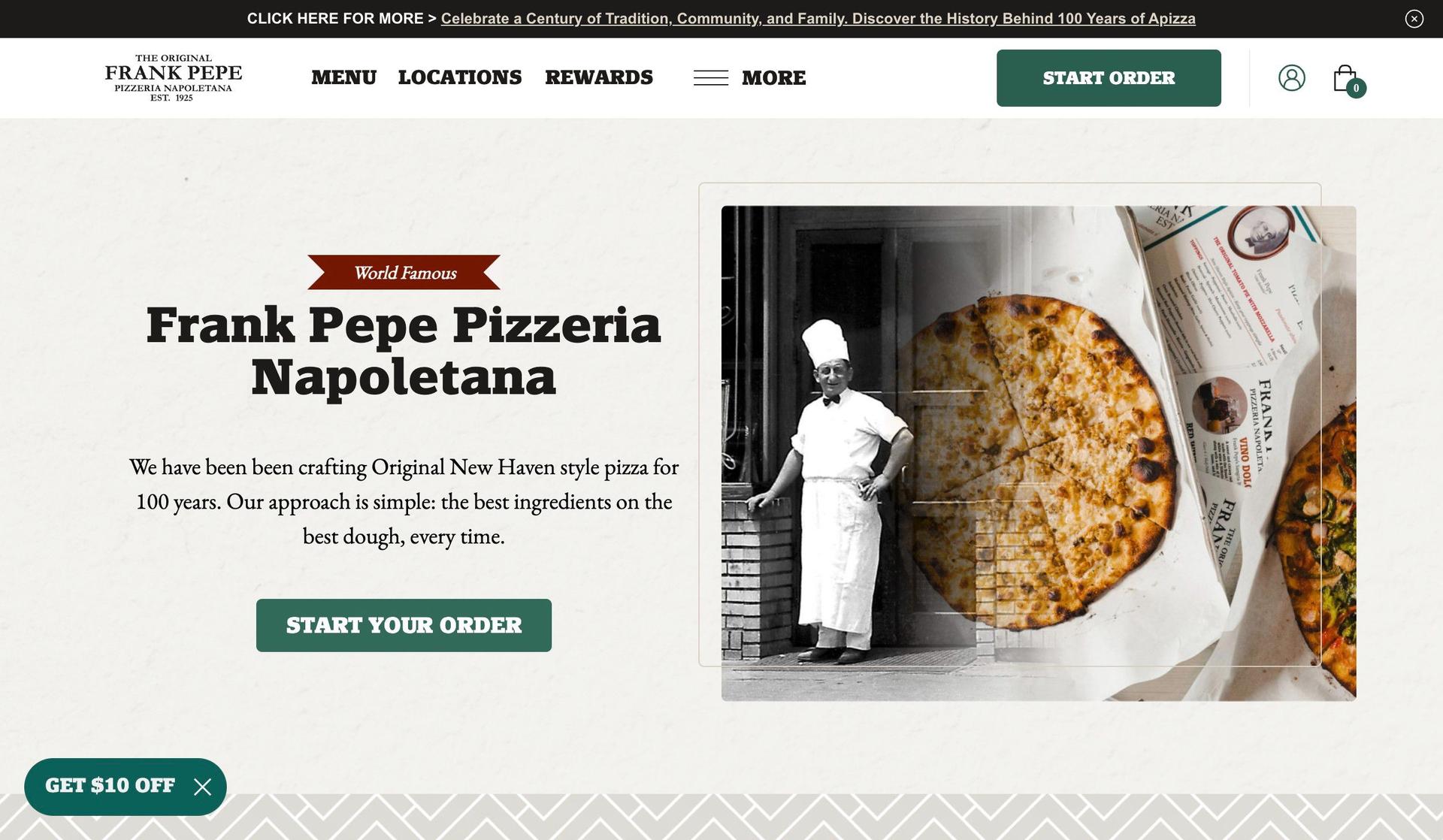 Pepe's Pizzeria-pizza restaurant websites