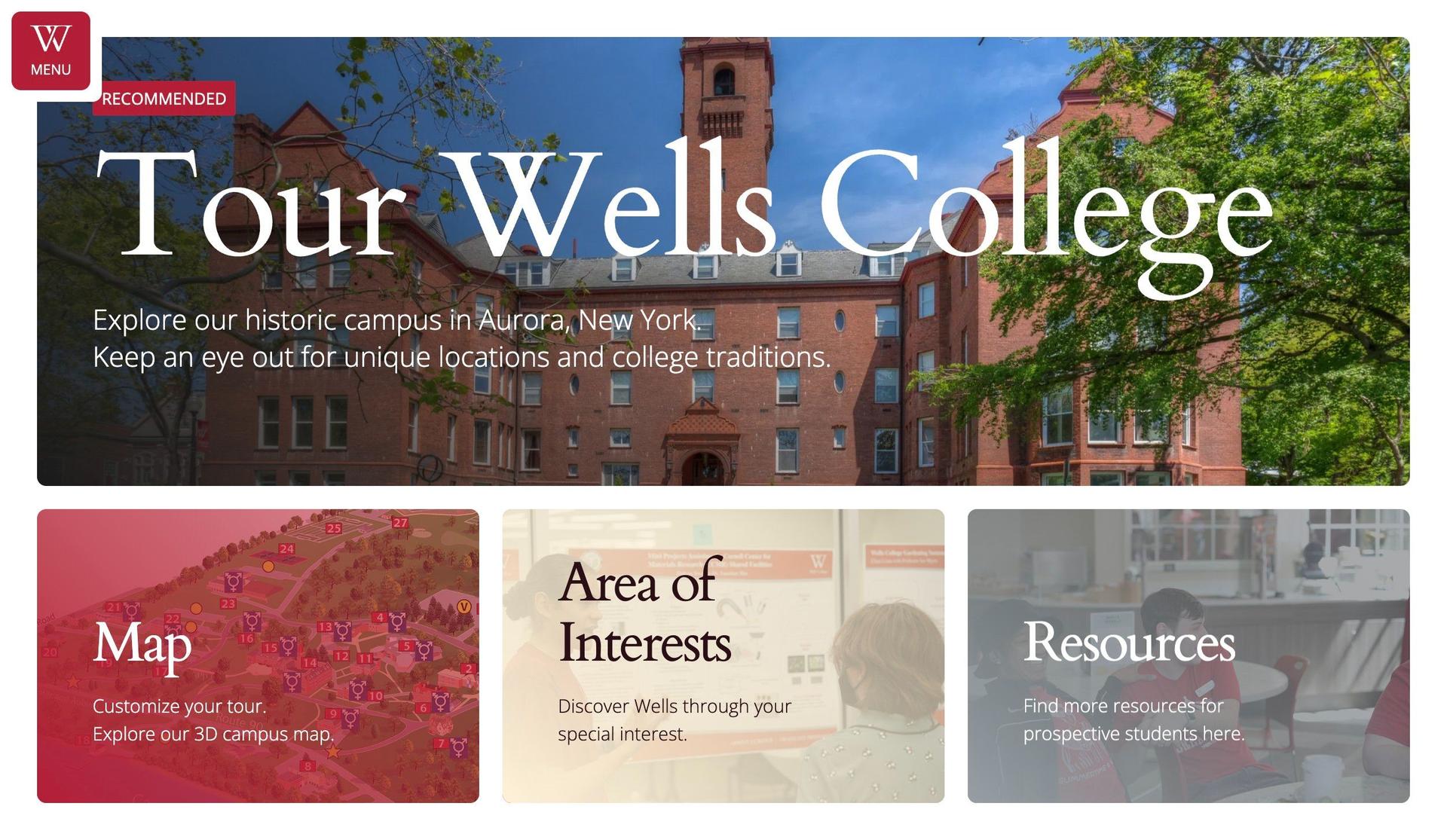 Wells College-college websites