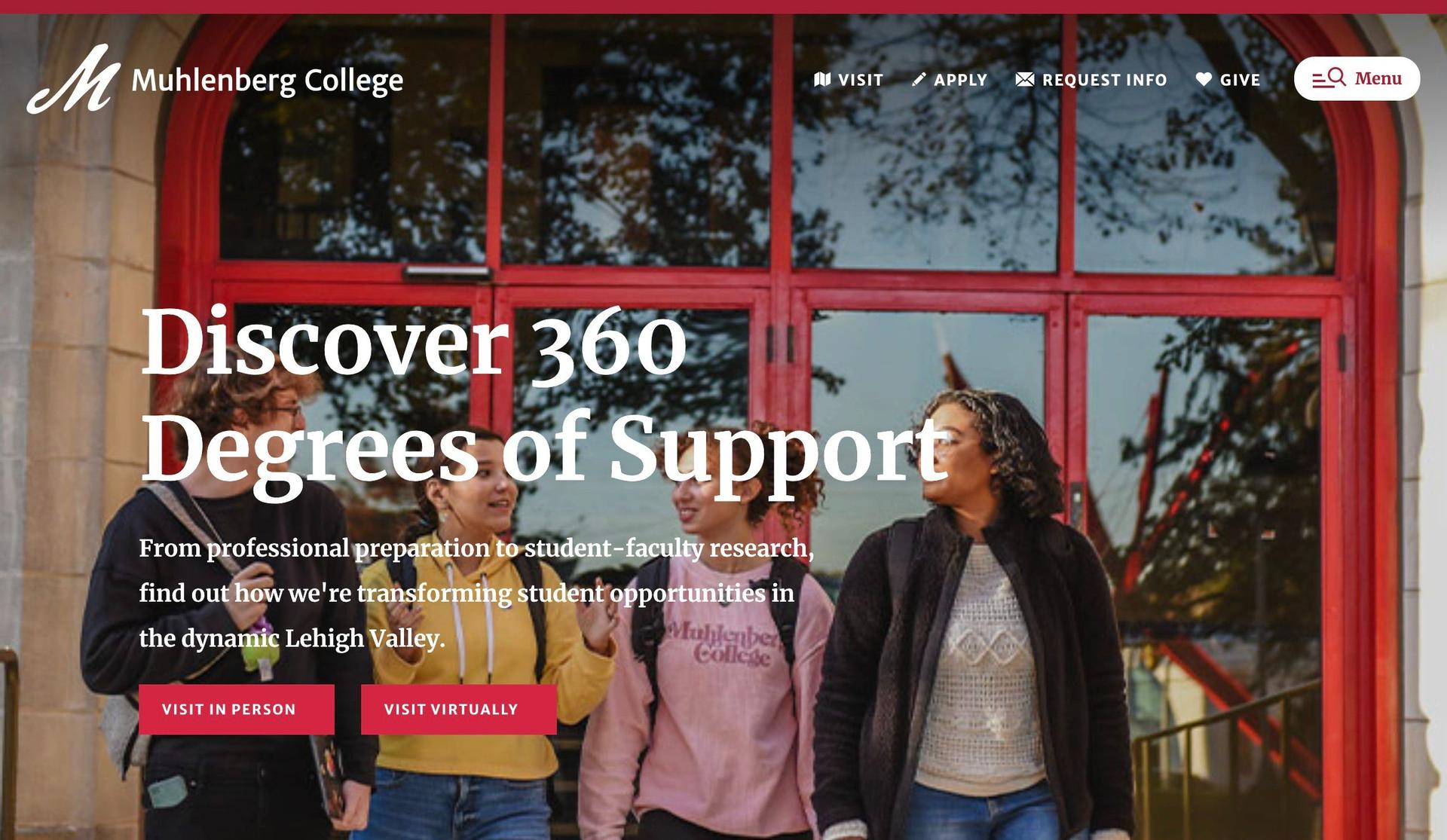 Muhlenberg College-college websites