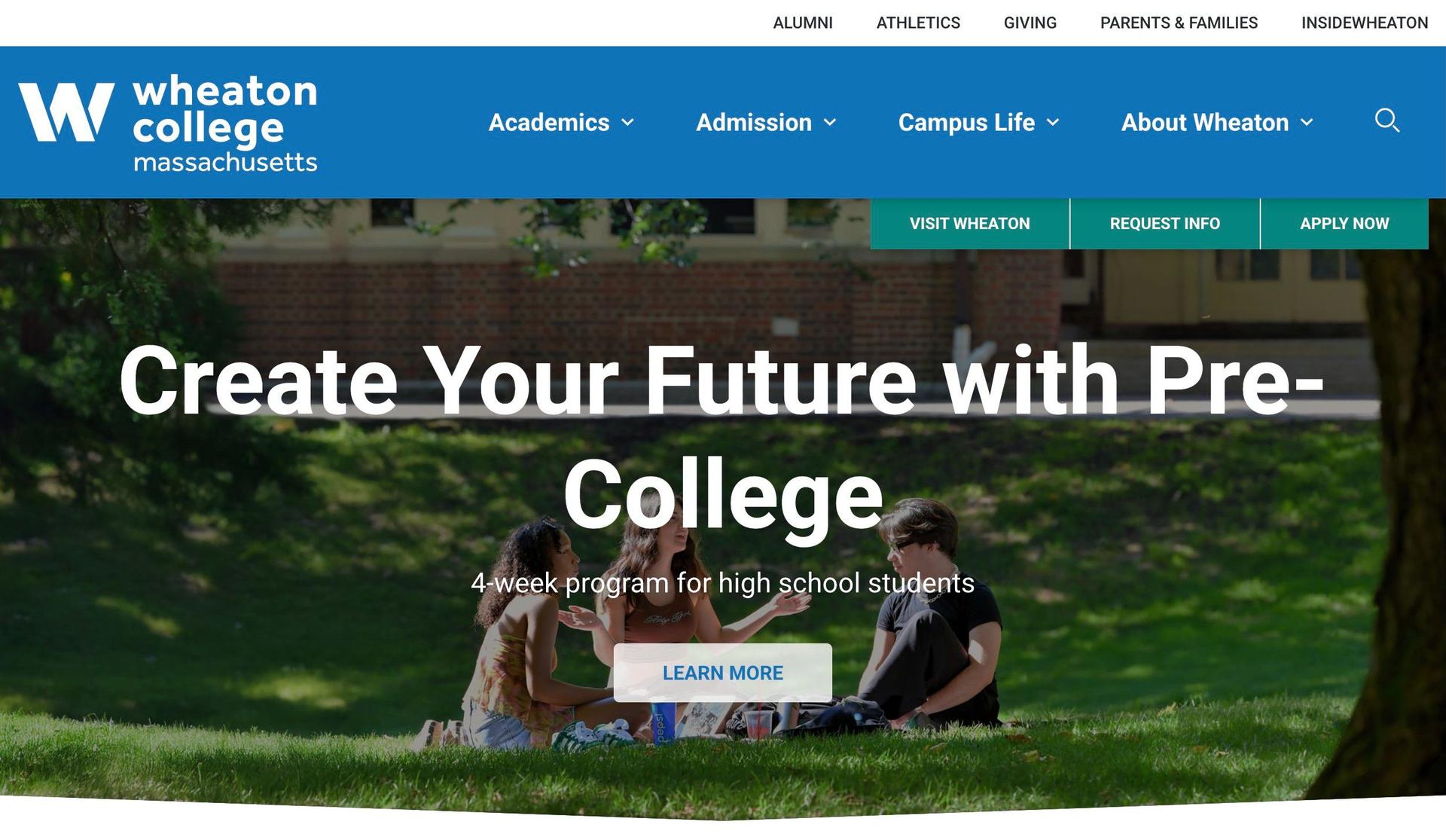 Wheaton College-college websites