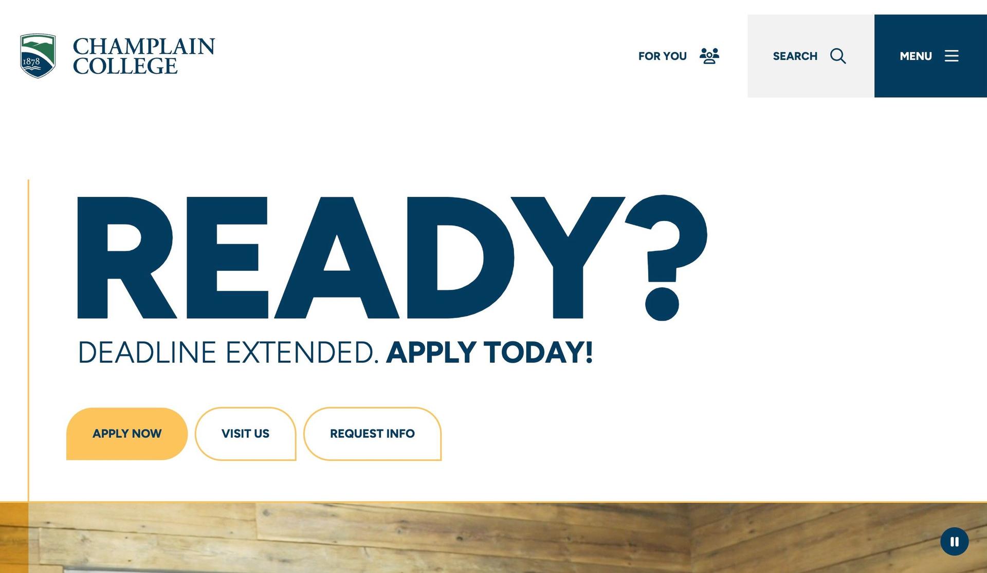Champlain College-college websites