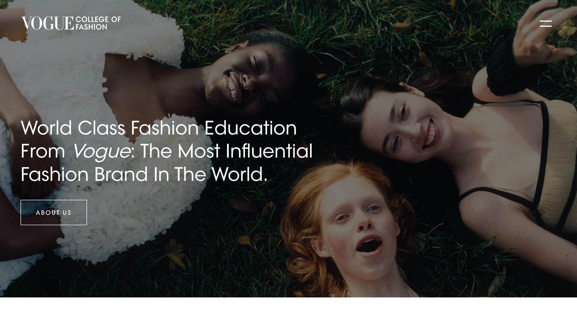 Vogue College-college websites