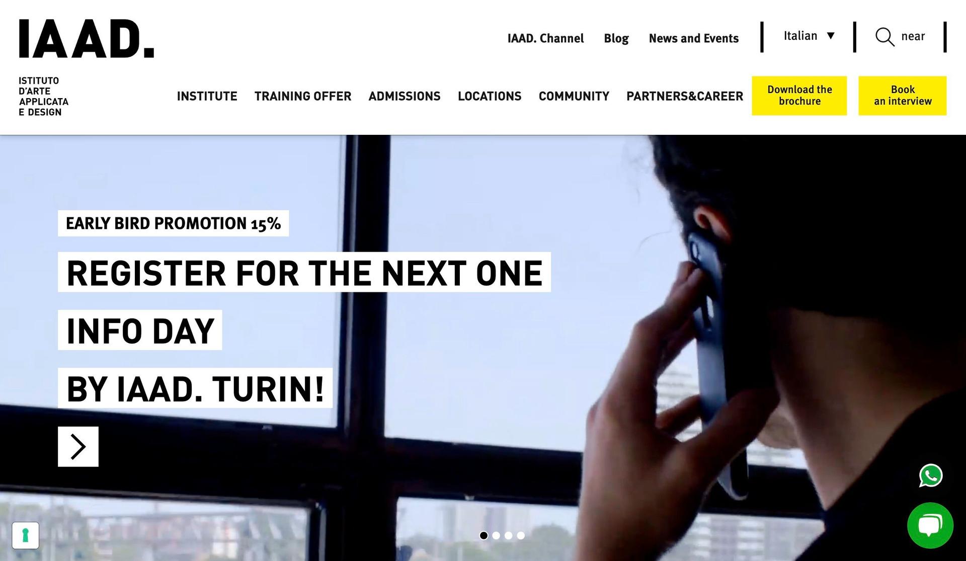 IAAD-college websites