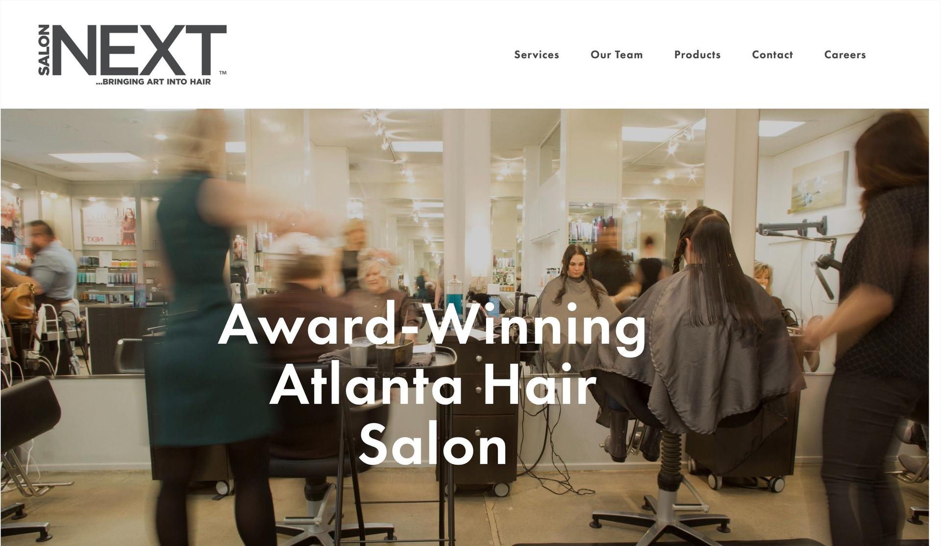 Salon Next-hair salon websites