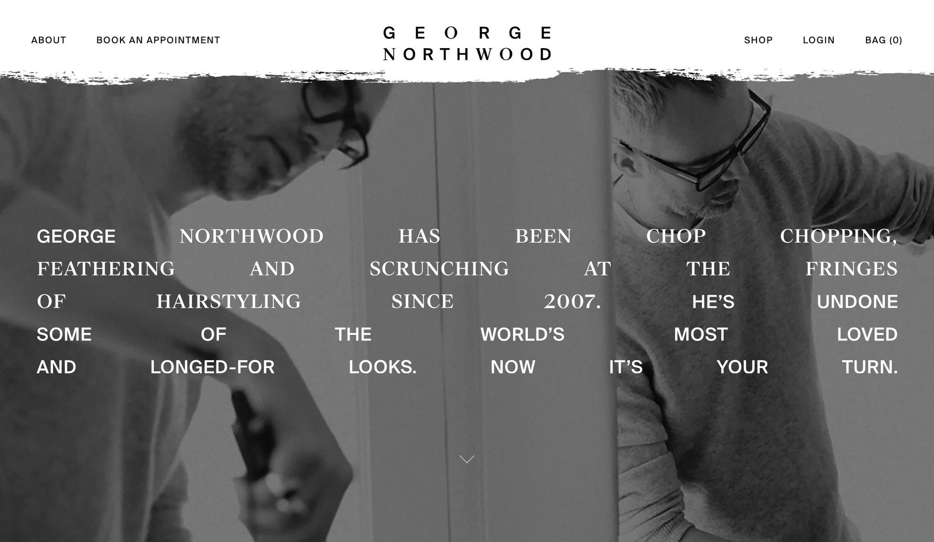 George Northwood-hair salon websites