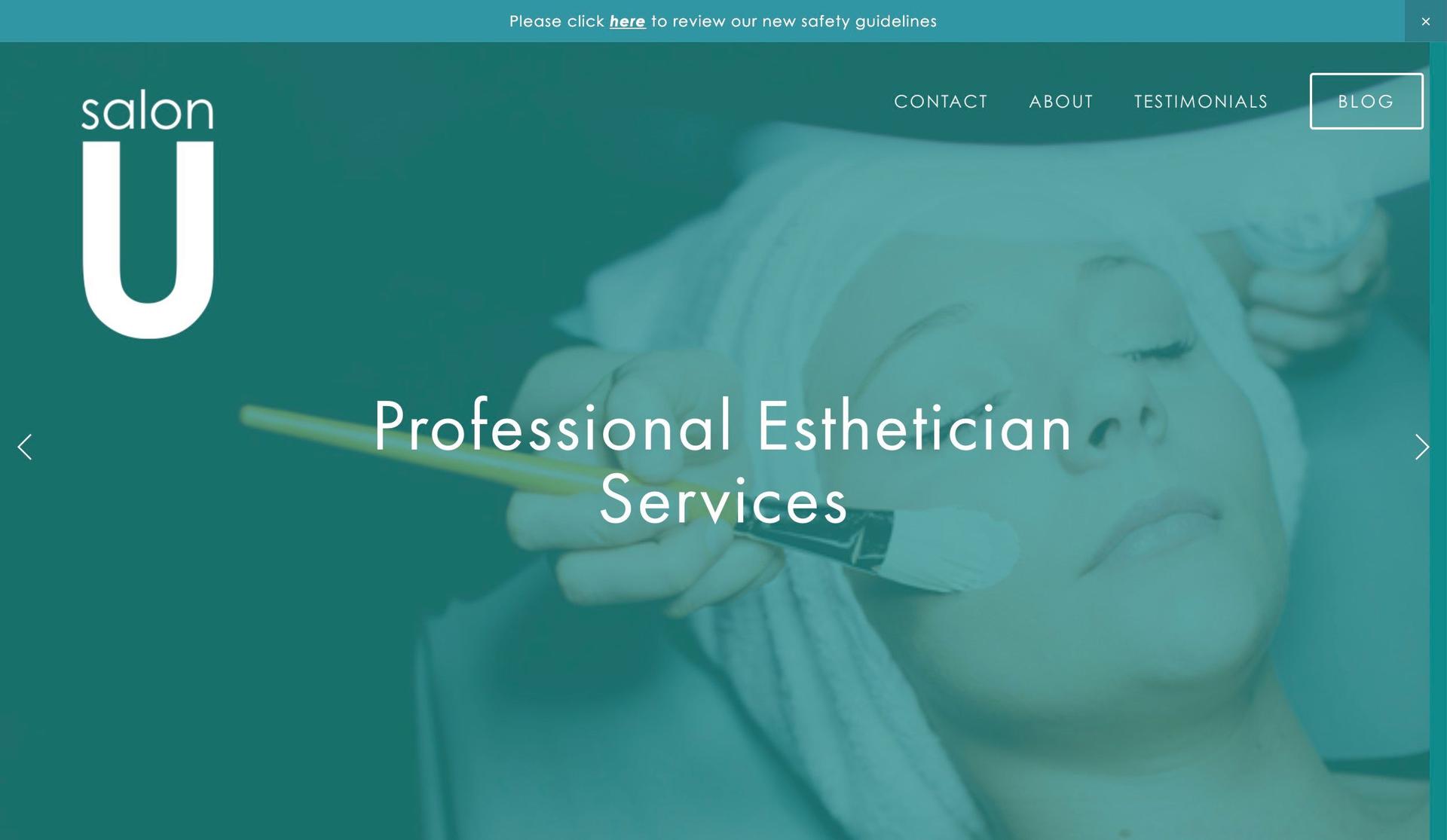 Salon U Style-hair salon websites