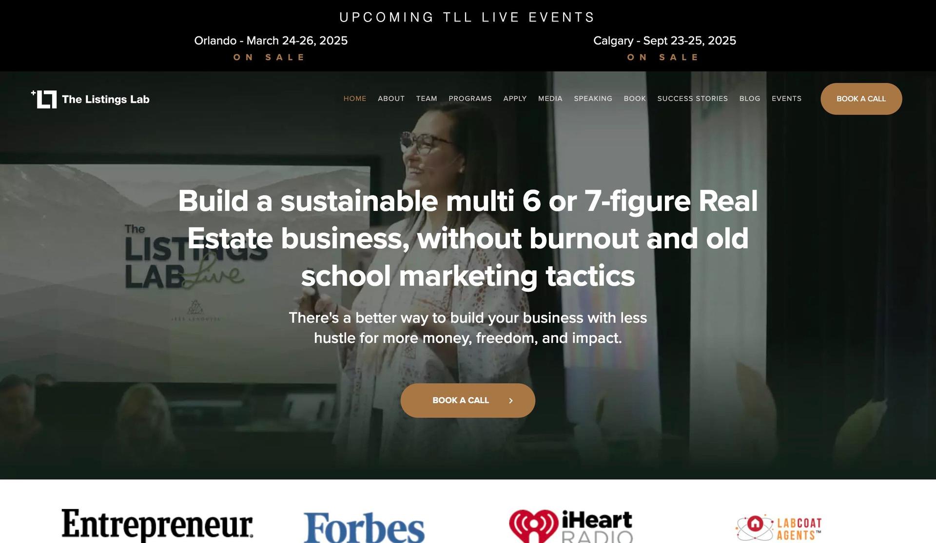 The Listings Lab-high converting websites