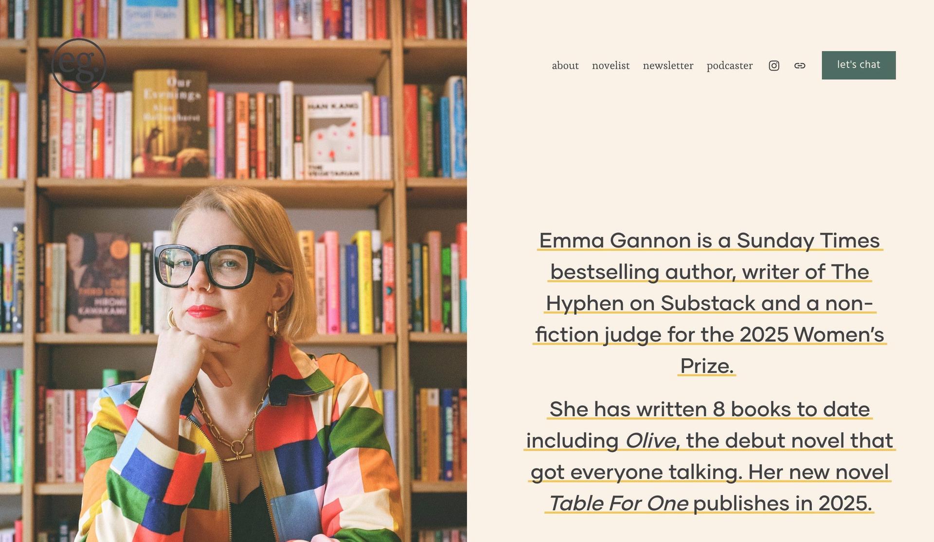 Emma Gannon-content creator portfolios