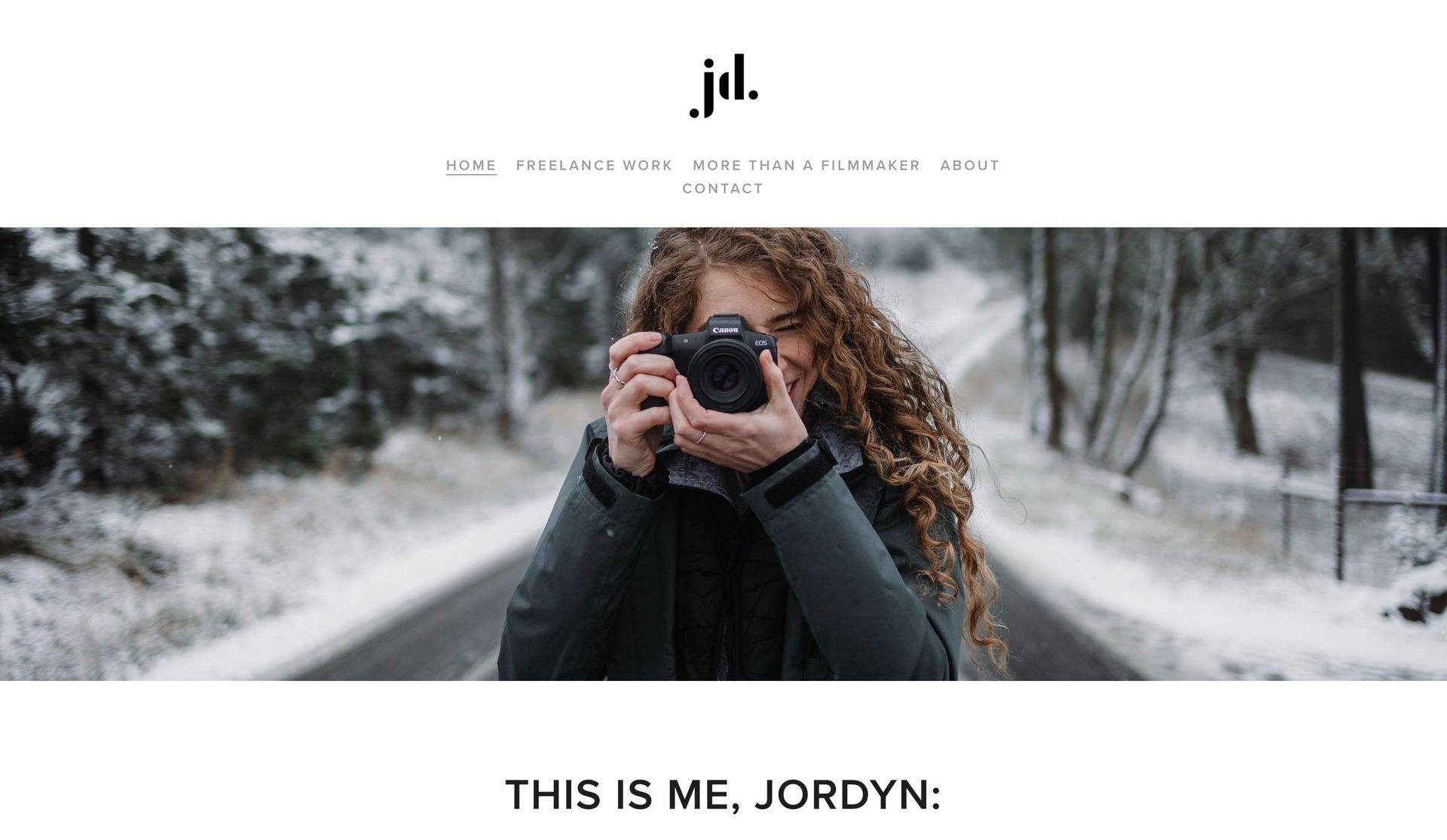 Jordyn Dunseath-filmmaker website examples