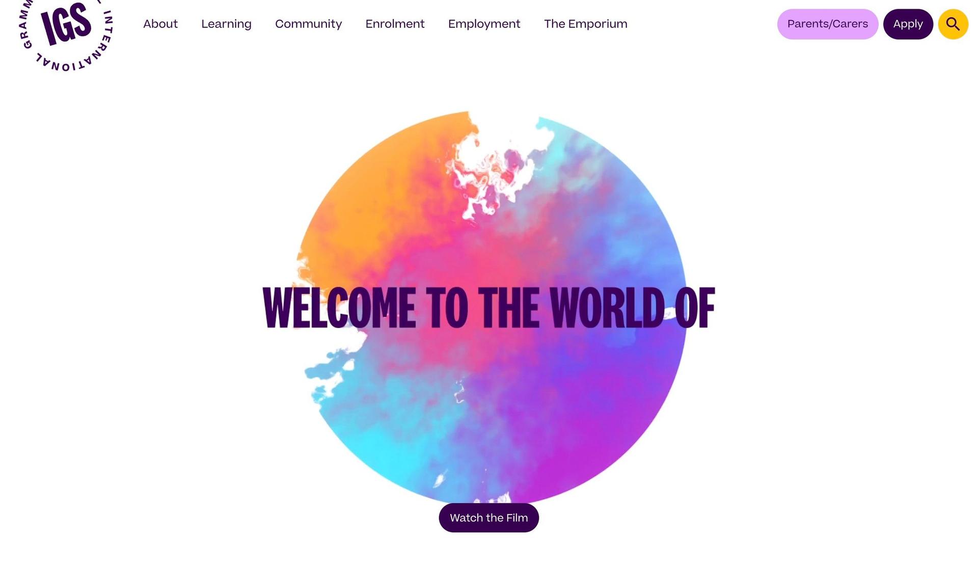 International Grammar School Sydney-examples of education websites