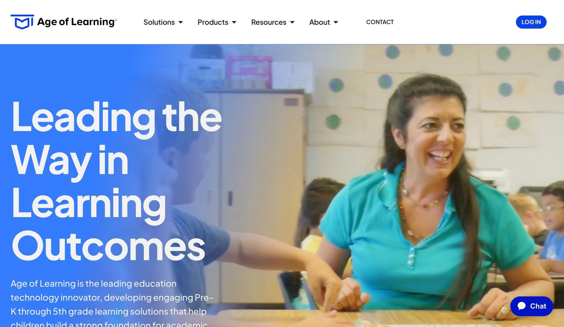 Age of Learning-examples of education websites