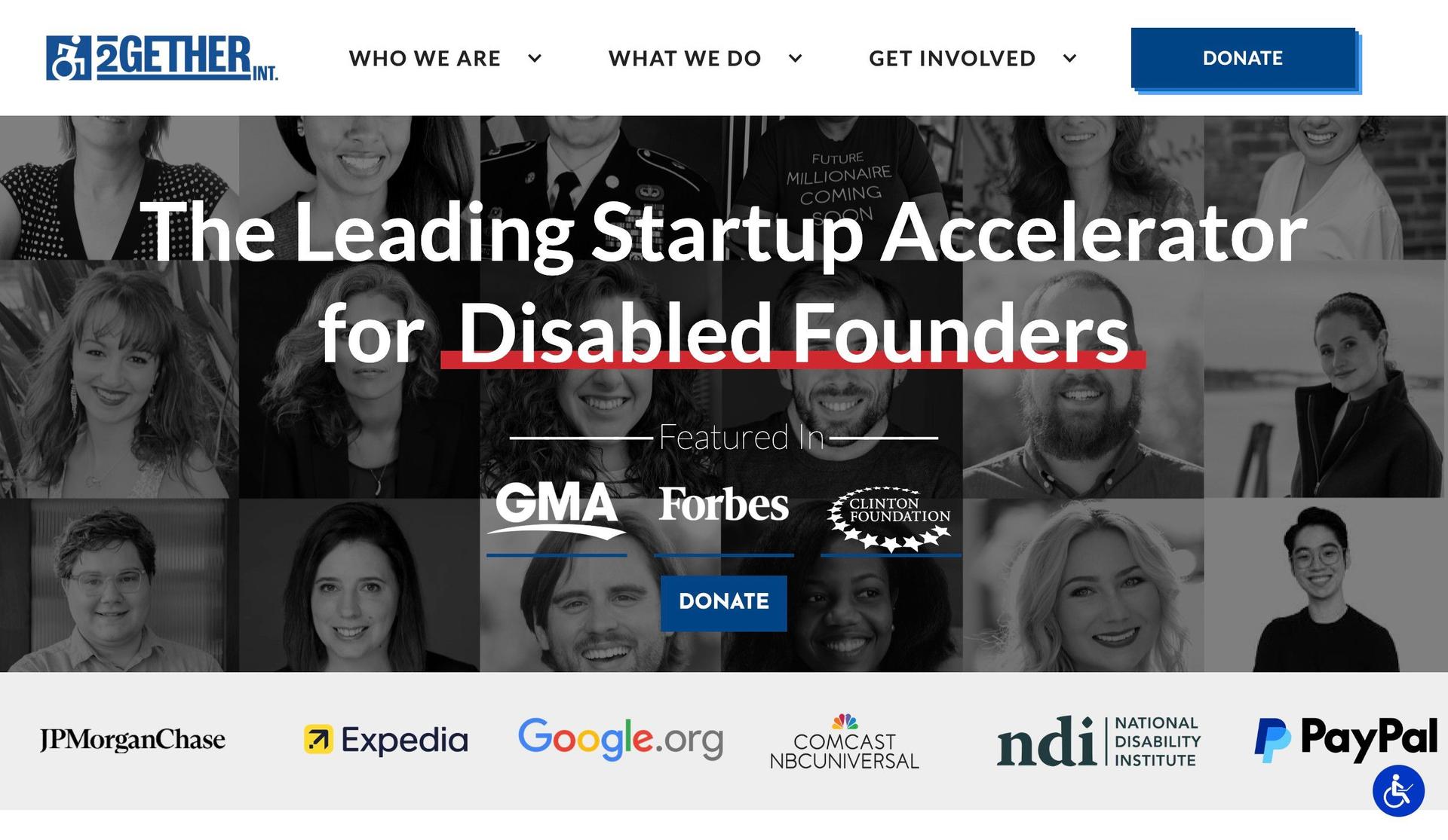2Gether International-examples of accessible websites
