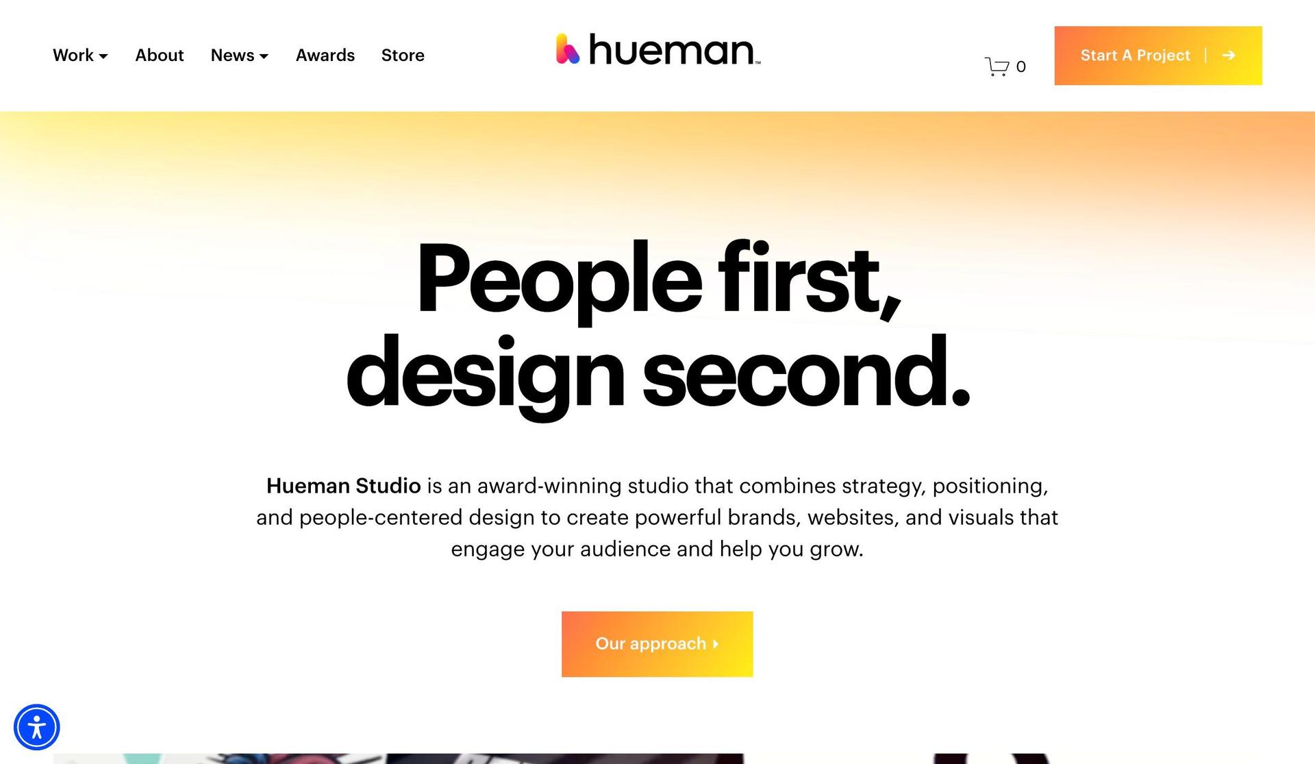 Hueman Studio-elegant website design examples