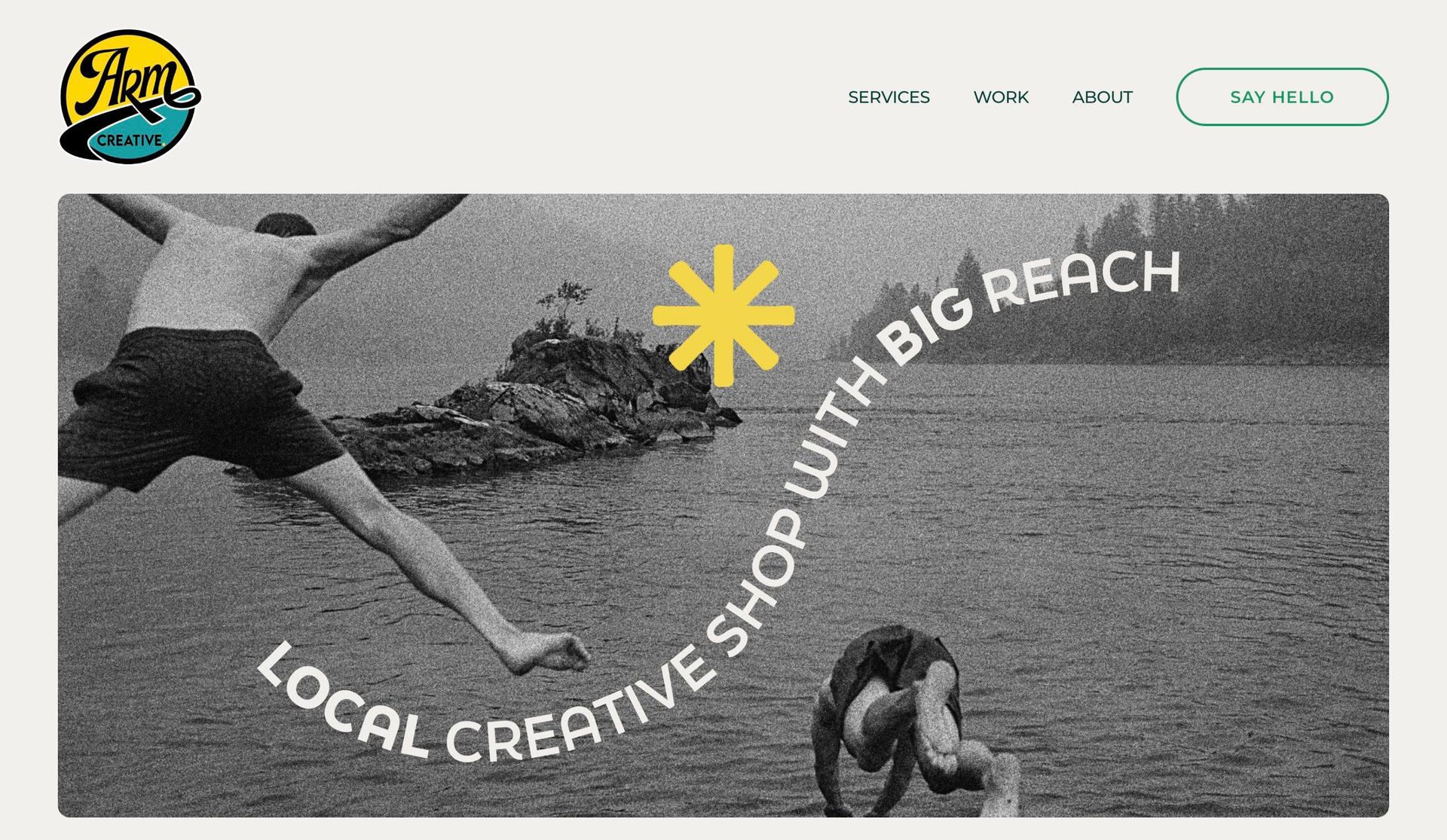 ARM Creative-static website examples