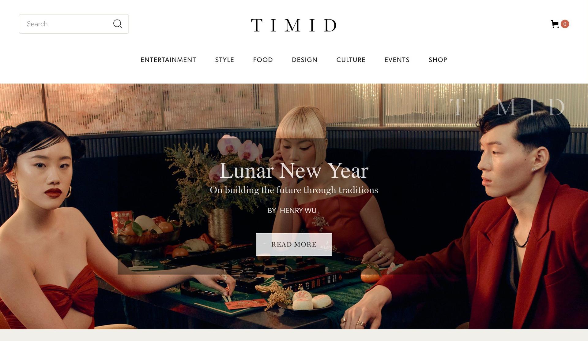 Timid Mag-informational websites