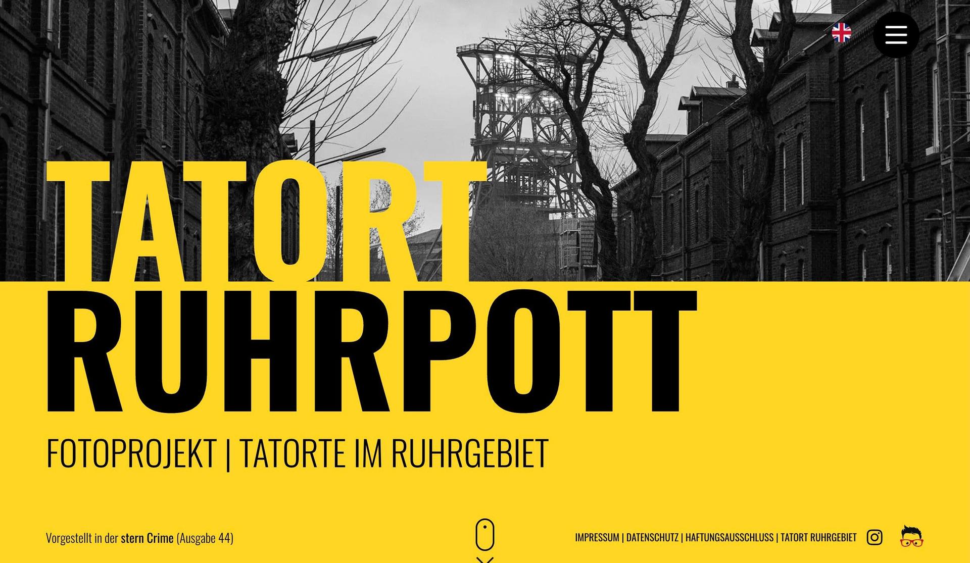 Tatort Ruhrpott-parallax scrolling websites