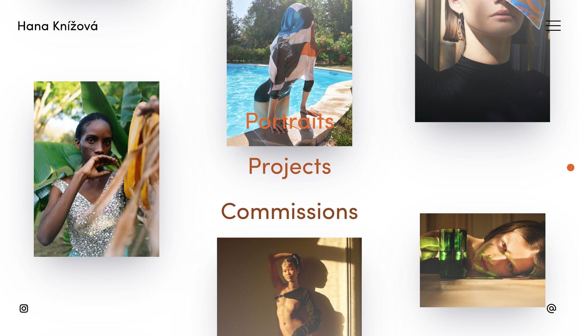 Hana Knizova-parallax scrolling websites