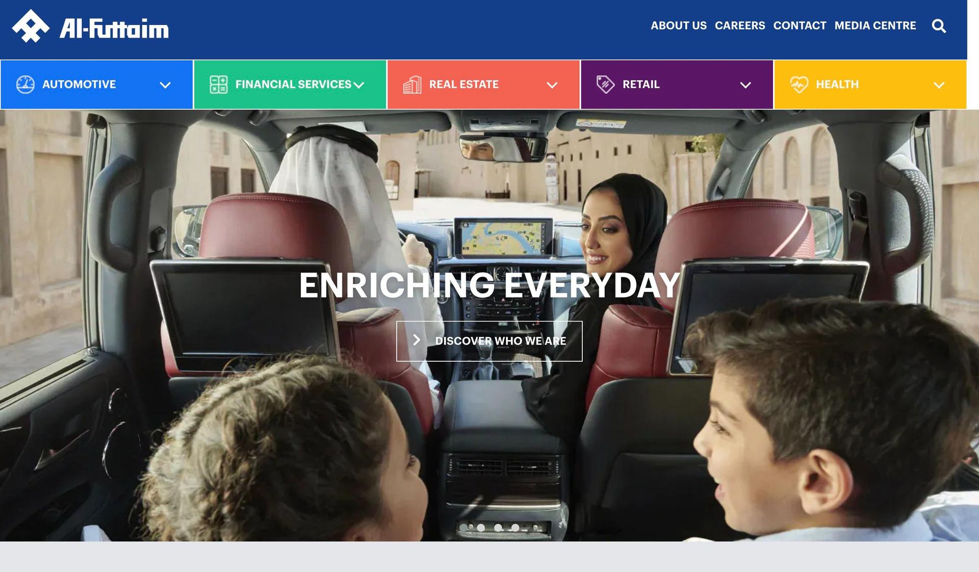 Al-Futtaim-car dealership websites