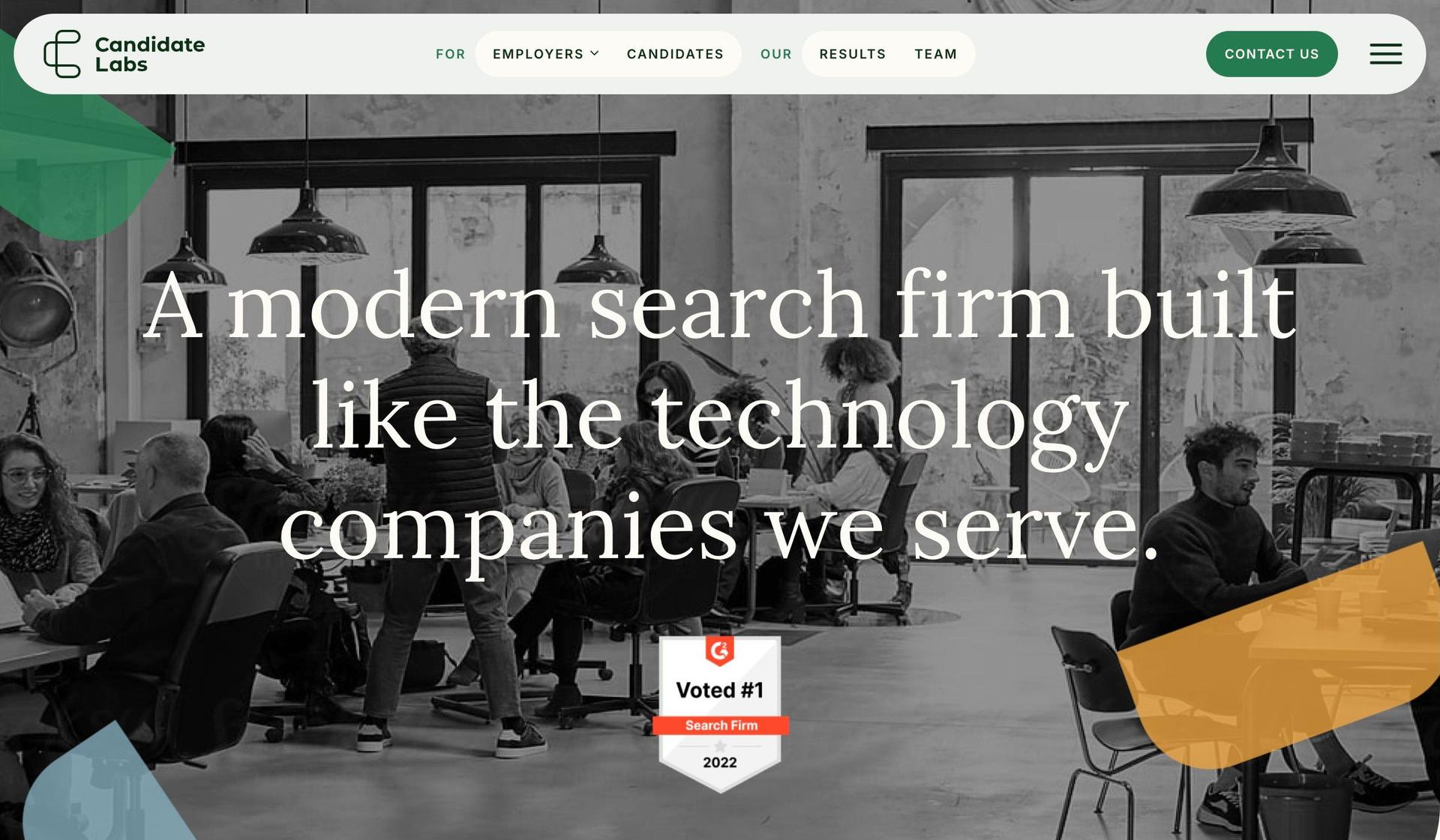 Candidate Labs-recruitment website designs