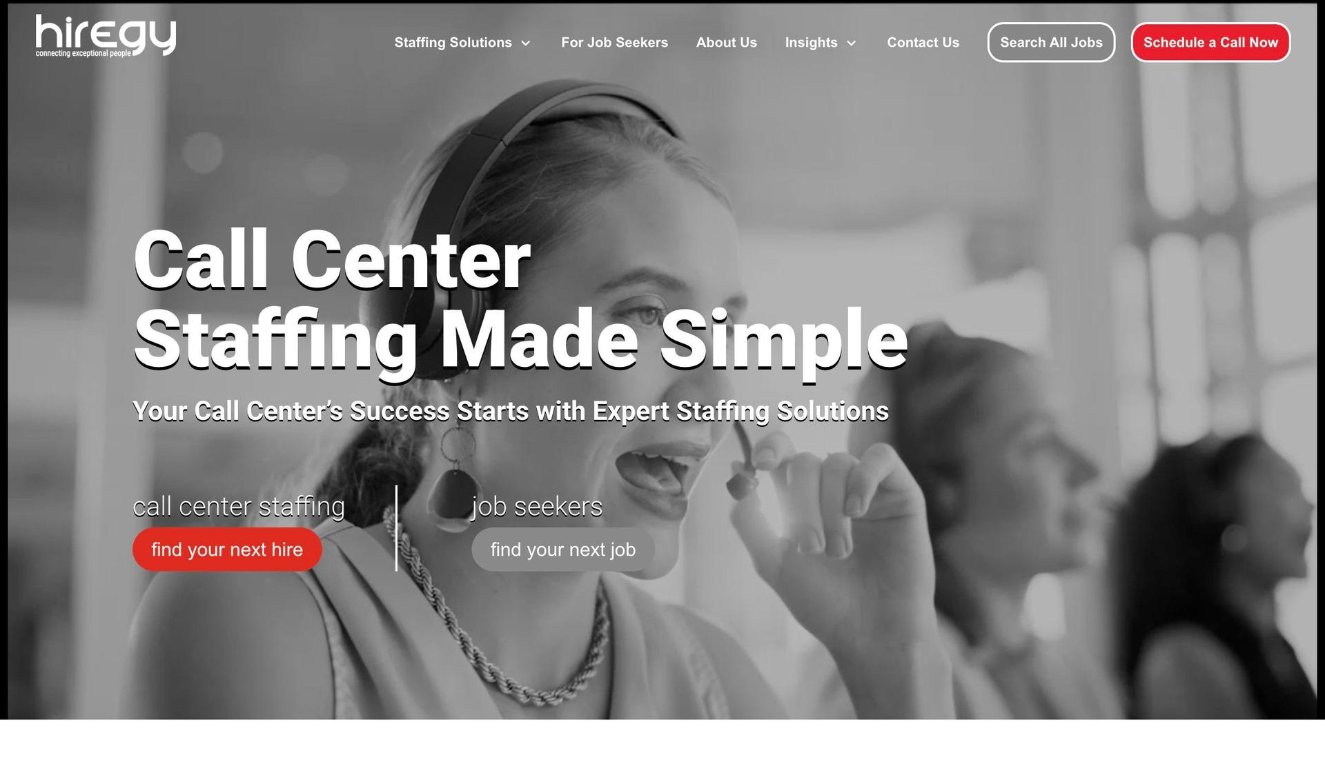 Hiregy-recruitment website designs