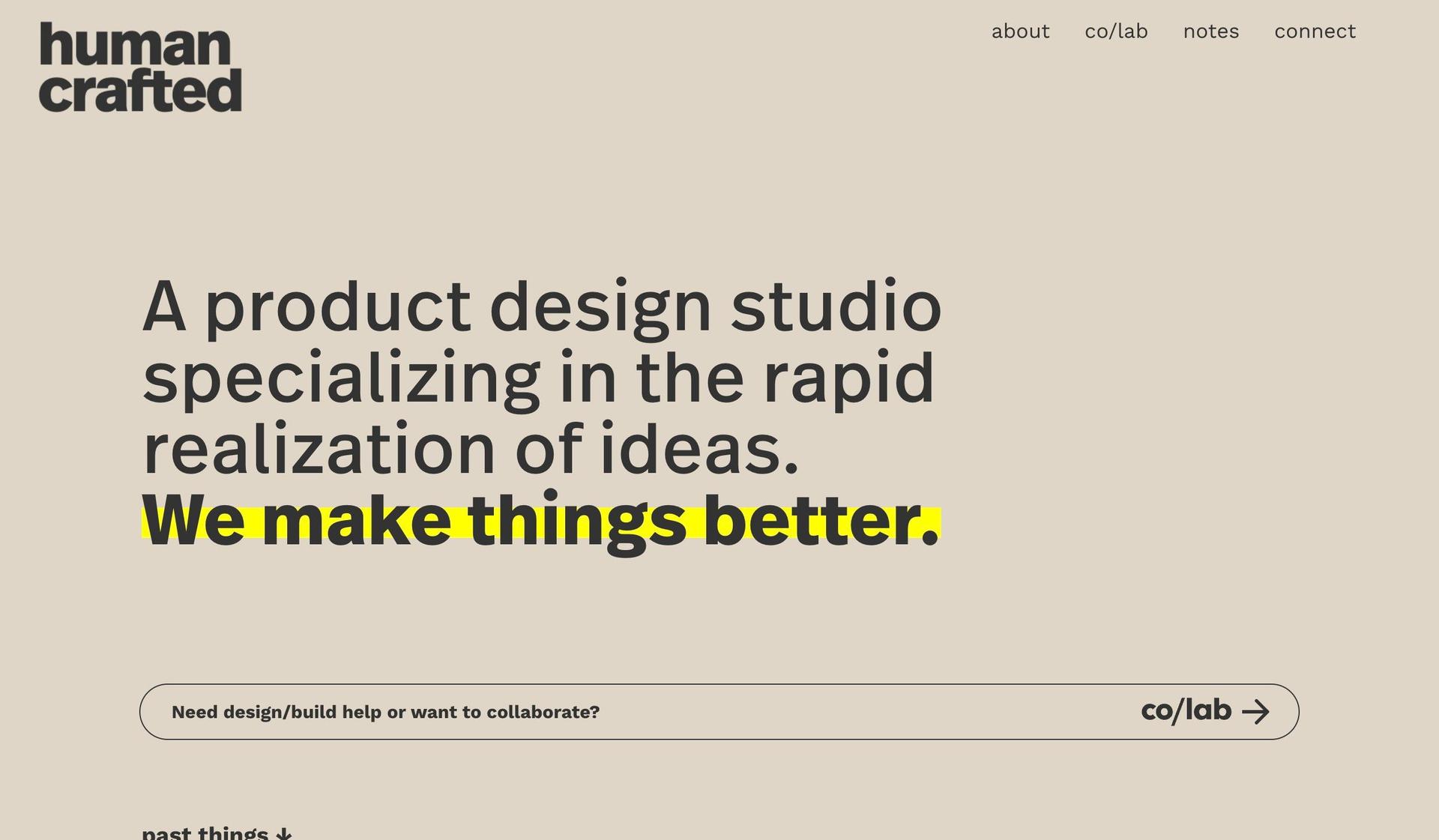 Human Crafted-examples of notion websites